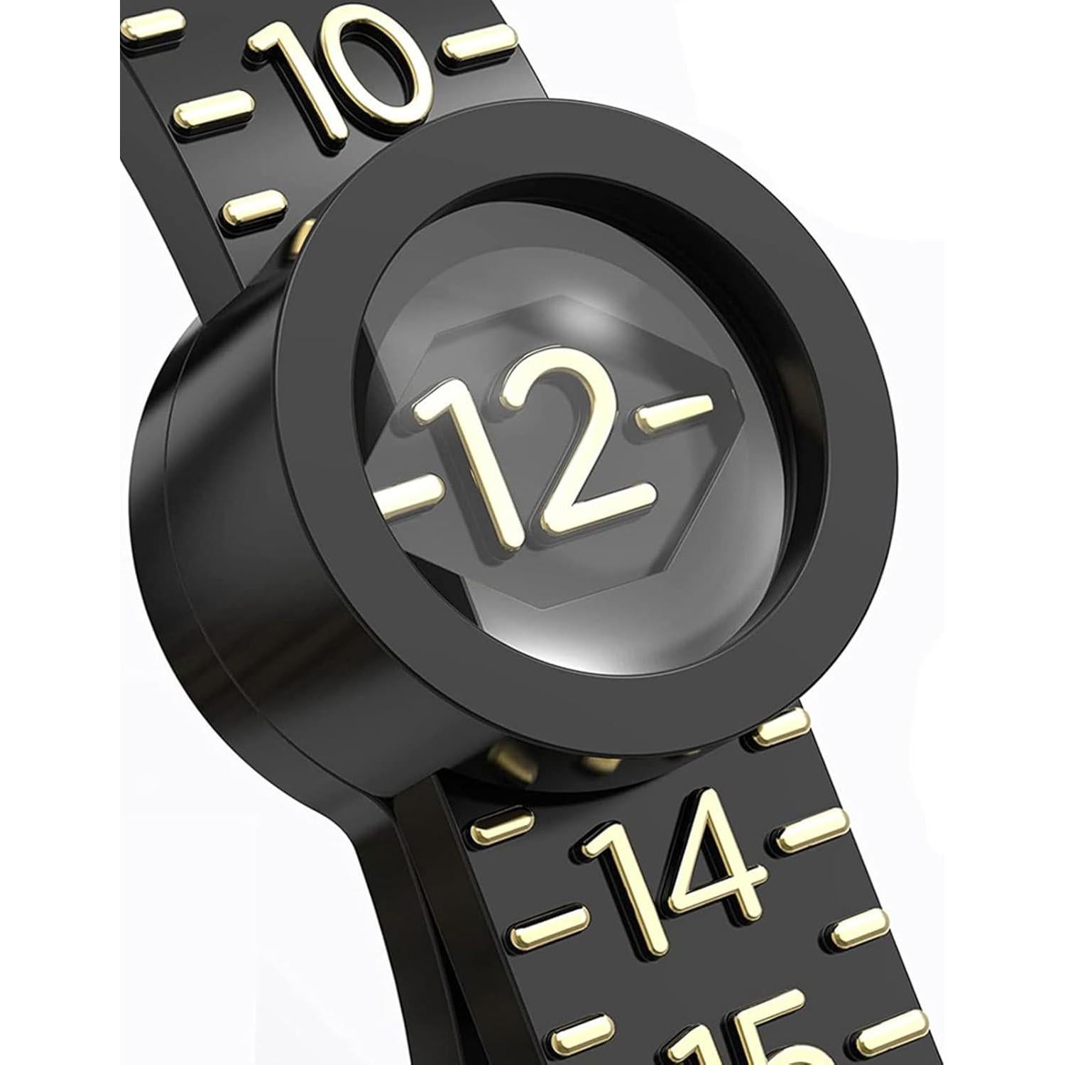 Medidor de Talla de Anillo Duxesuk con Lupa - Reutilizable 1-17