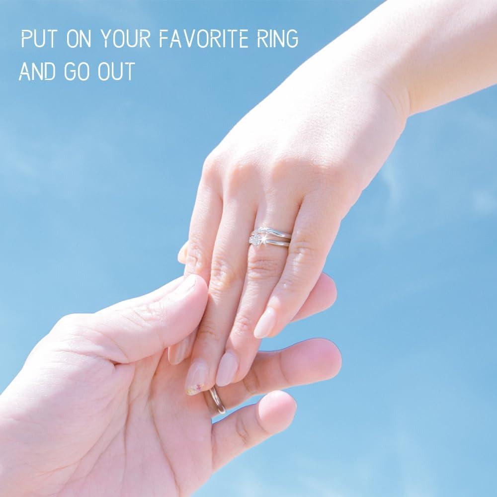 Ajustador de Tamaño de Anillo Moivi - 12 Piezas Silicona