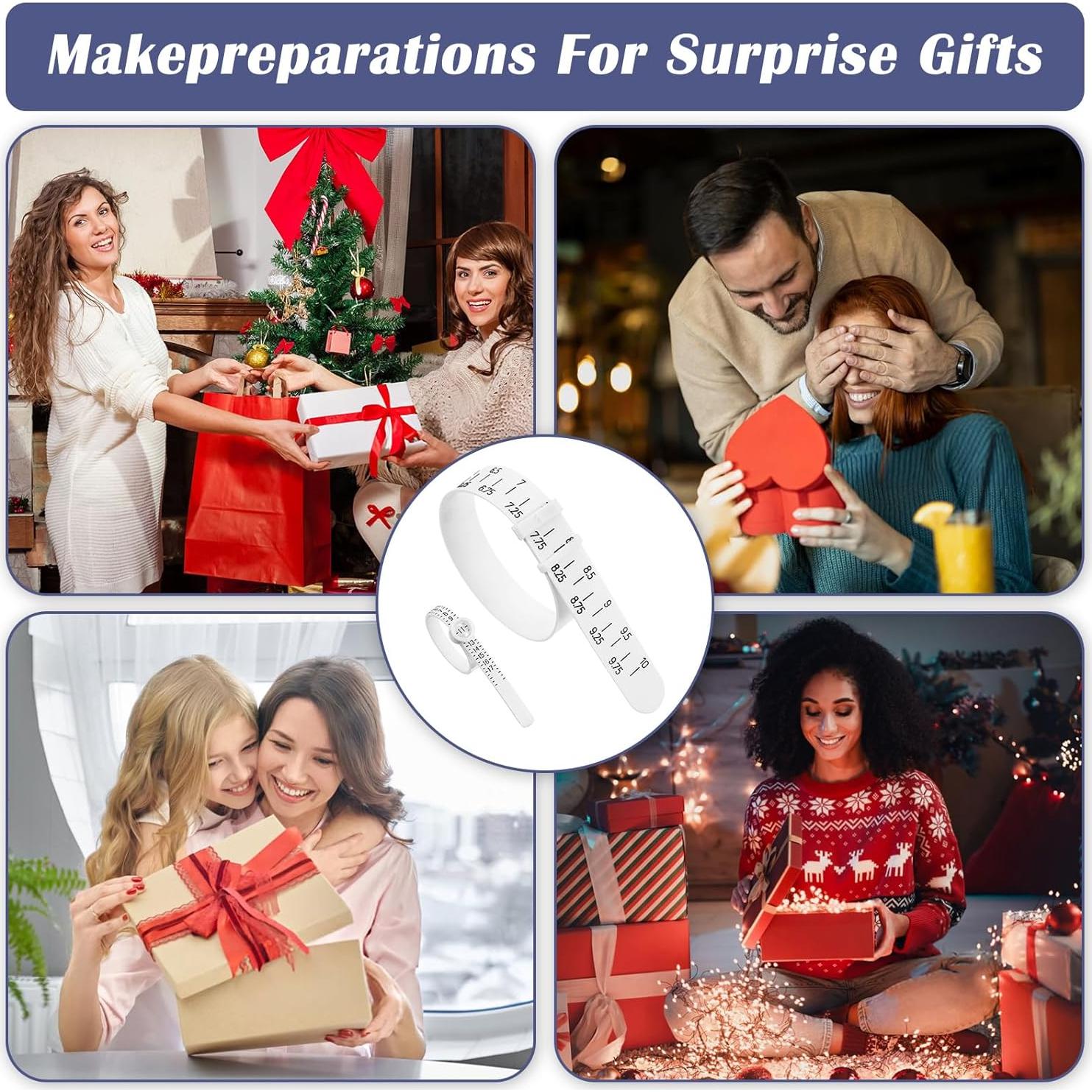 Juego de Herramientas de Medición de Pulsera y Anillo CIATBYYJ