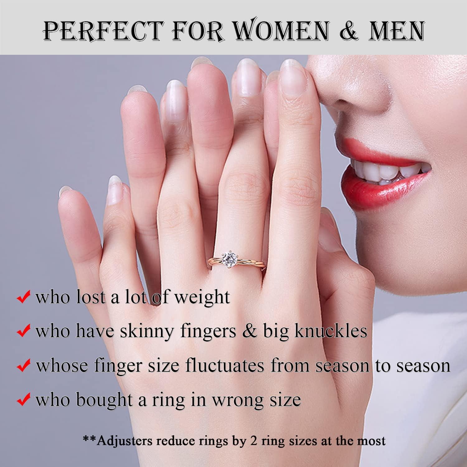 Ajustadores de Anillos Silicona Dorada 15pcs ENHONG