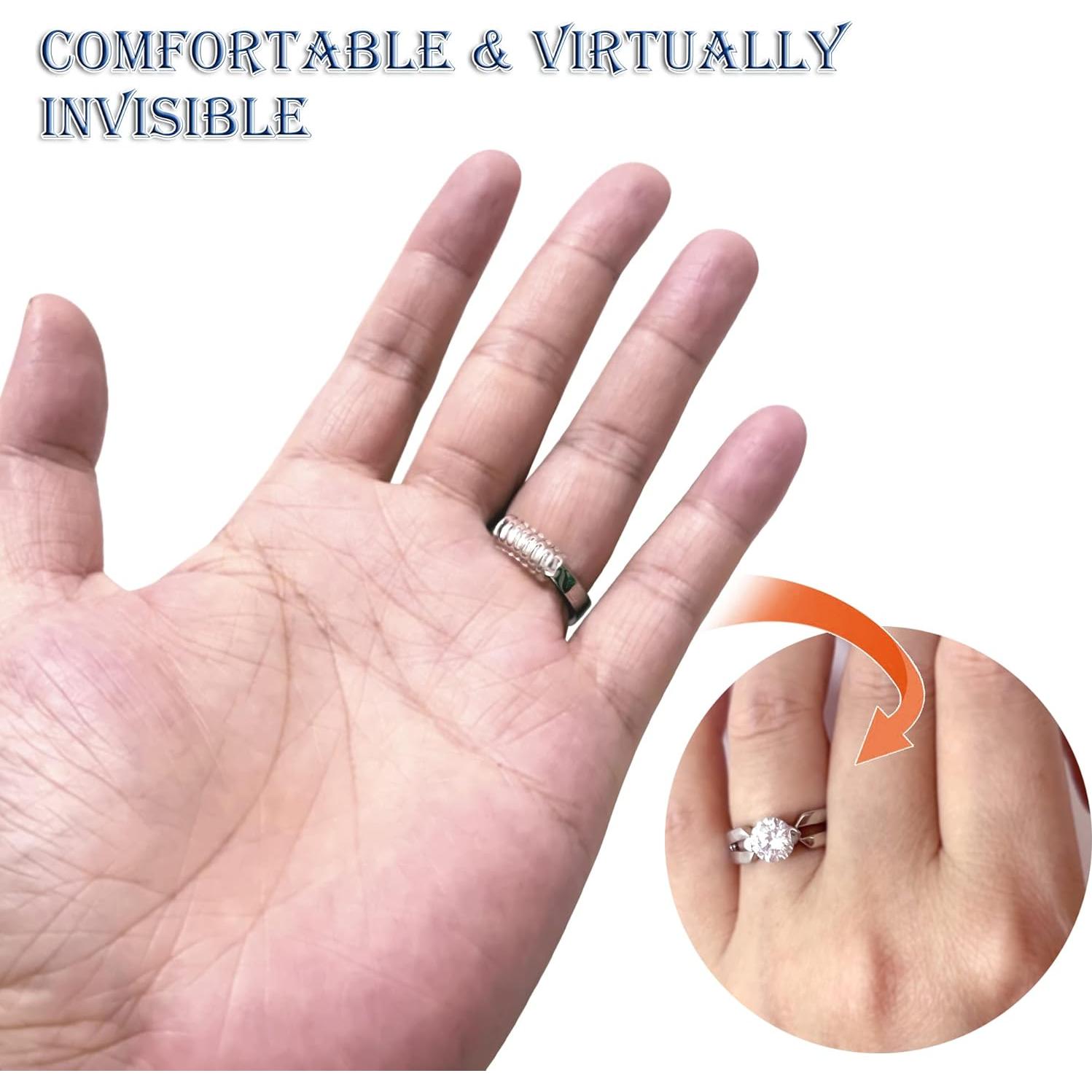 Ajustadores de Anillos Silicona Dorada 15pcs ENHONG