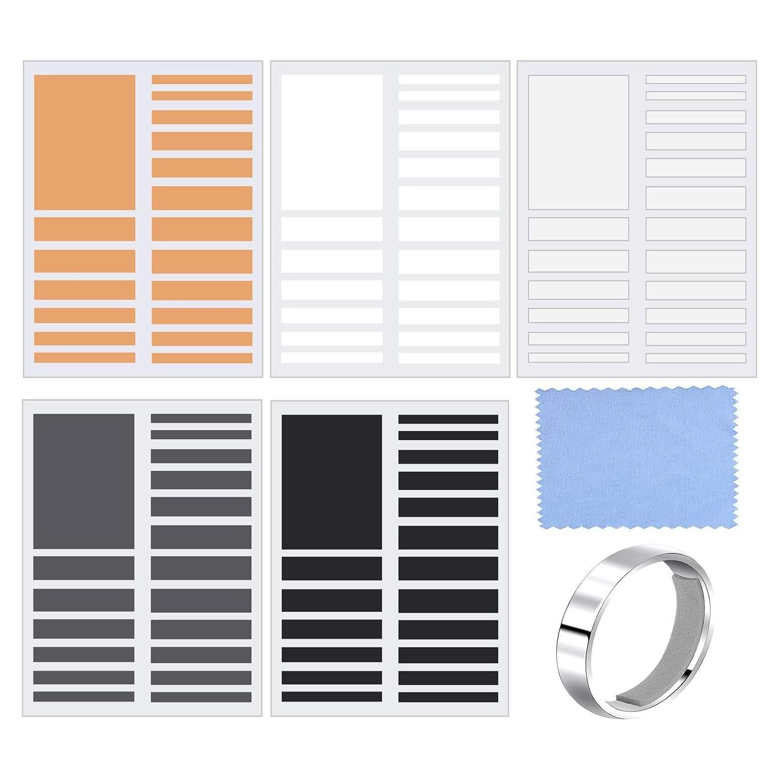 Ajustador de Tamaño de Anillo Chuangdi 152 Pcs 1mm 1.5mm