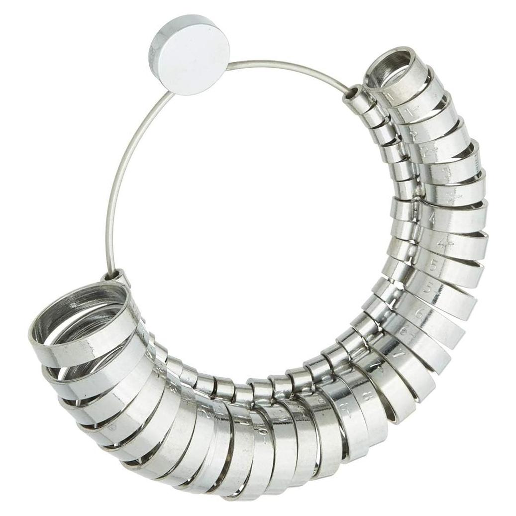 Medidor de Tamaño de Dedo Banda Ancha NOVELTOOLS 1-15