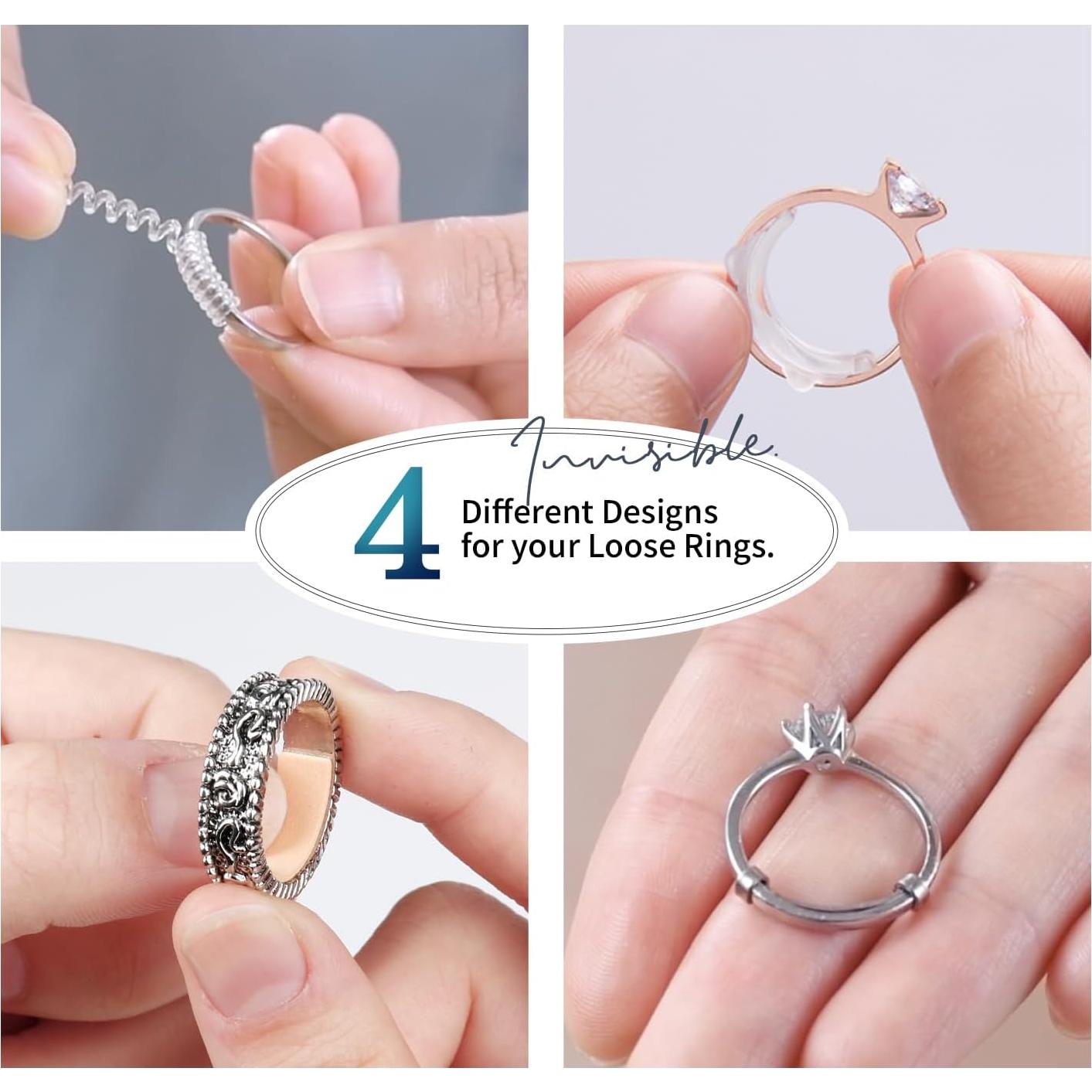 Ajustador de Tamaño de Anillo Invisible Litumfen 143 Piezas