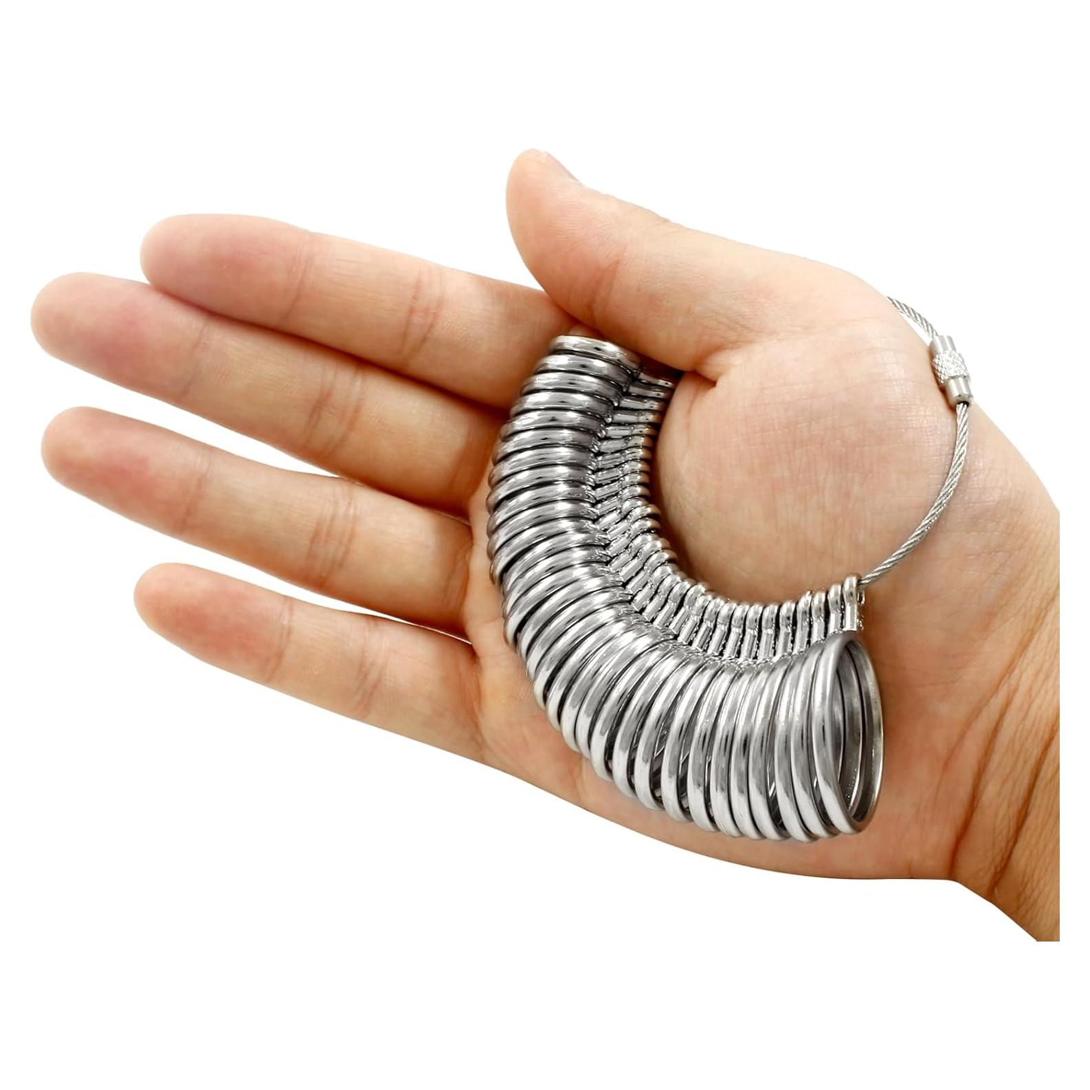 Herramienta de Medición de Talla de Anillo Litoexpe 31 Piezas