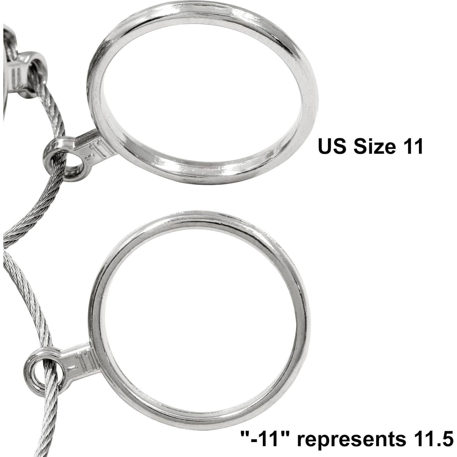 Herramienta de Medición de Talla de Anillo Litoexpe 31 Piezas