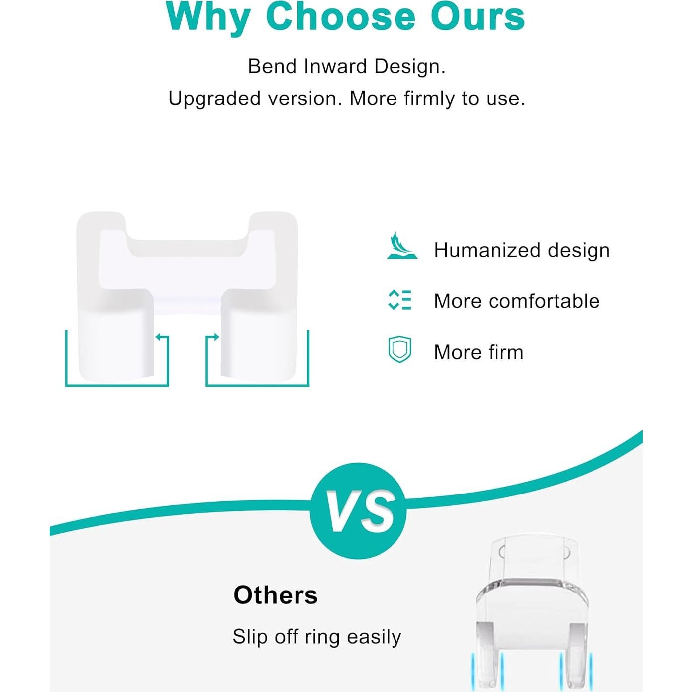 Ajustador Invisible de Talla de Anillo TUZAMA - 12 Piezas