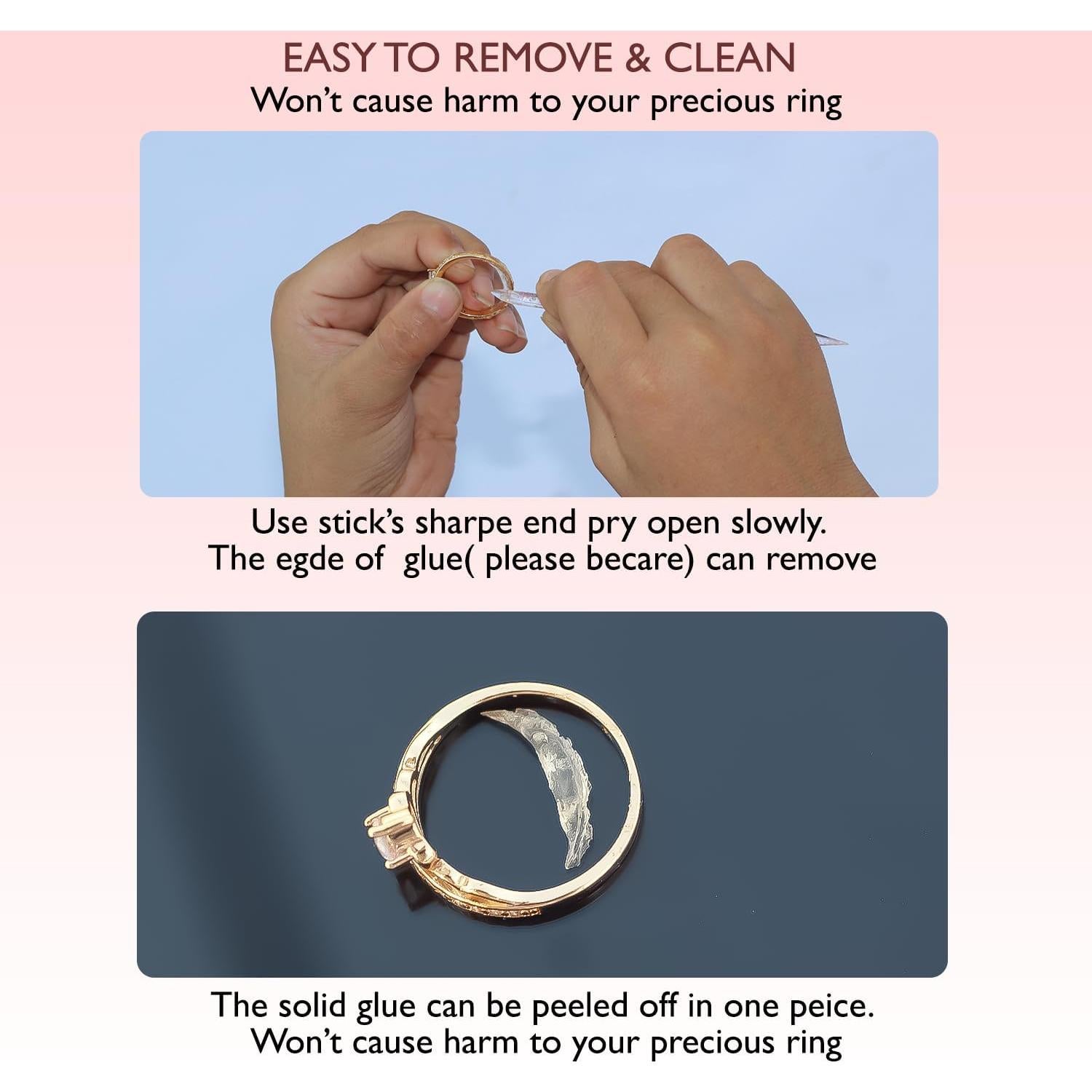 Ajustador de Talla de Anillo Invisible Artrique - Universal