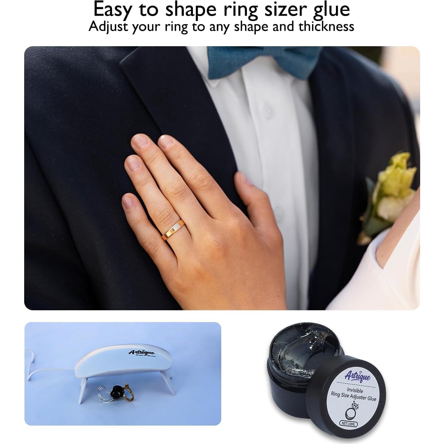 Ajustador de Talla de Anillo Invisible Artrique - Universal