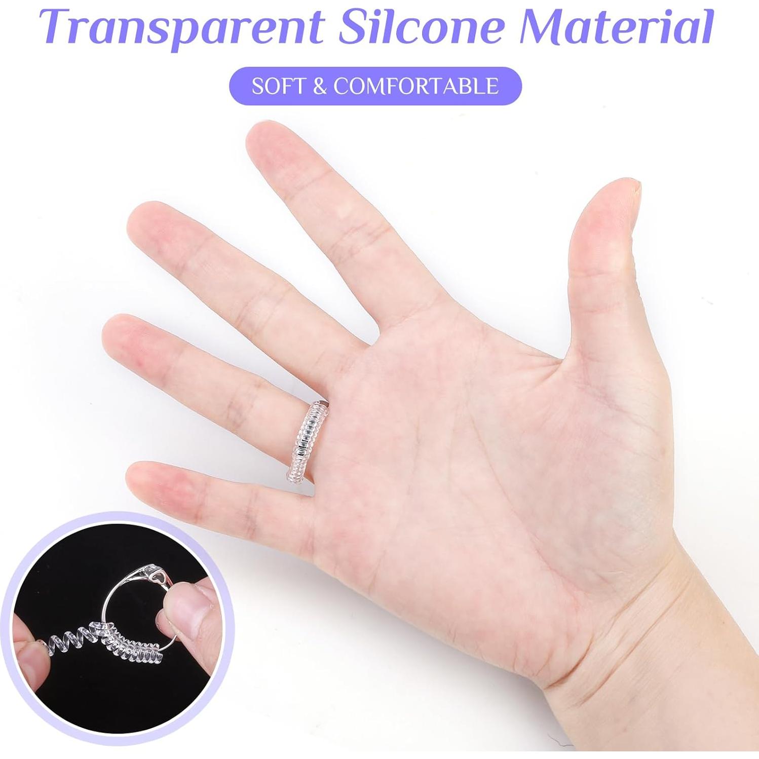 Ajustador de Tamaño de Anillo Mckanti - 22 Piezas Silicona