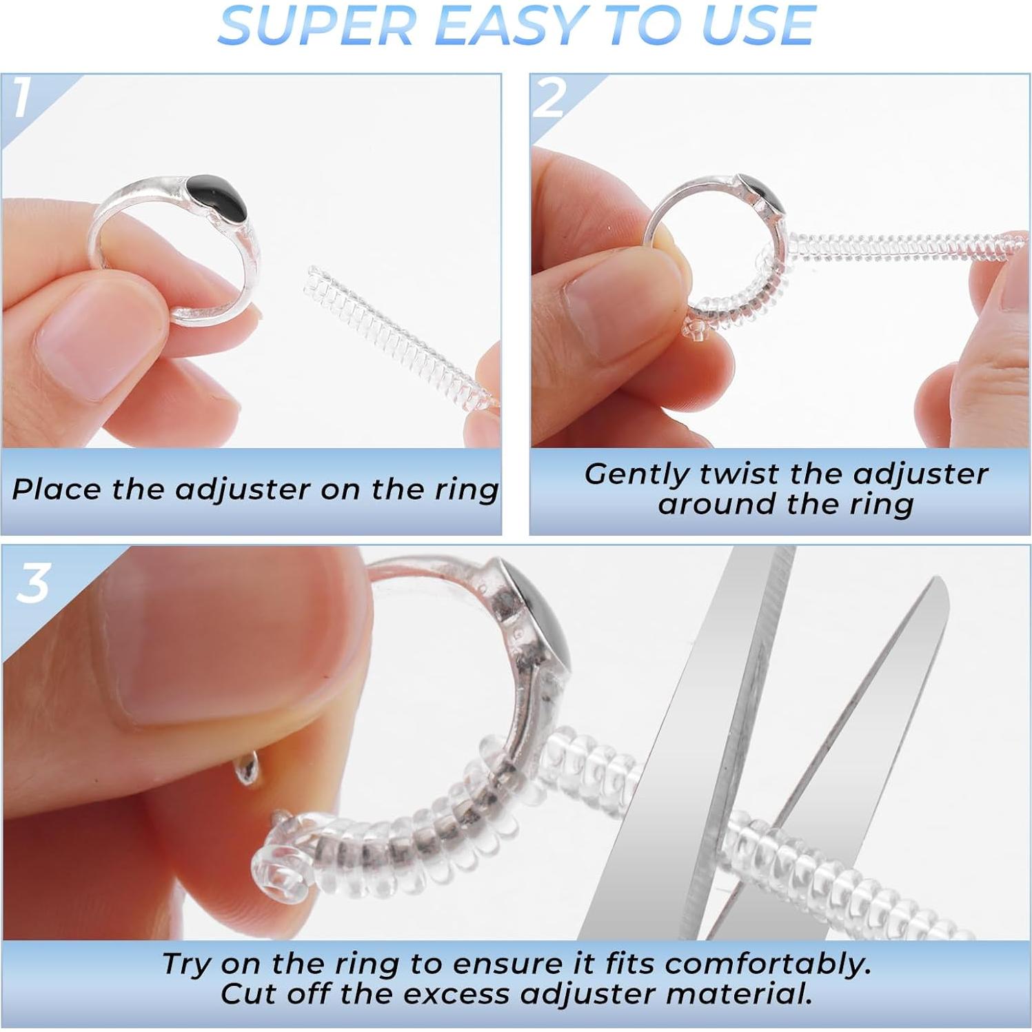 20 Aros Ajustadores para Anillos Sueltos Yolev - 10cm