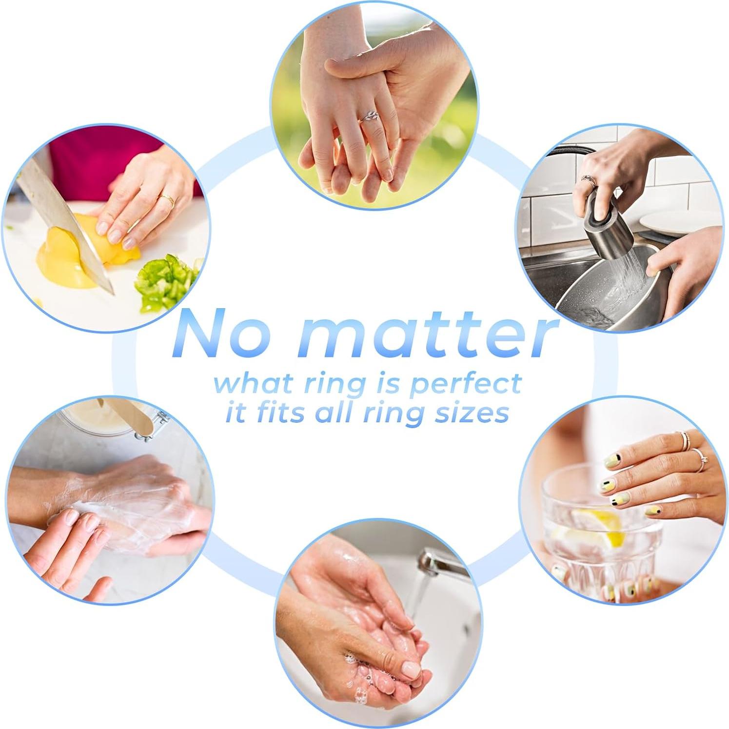 20 Aros Ajustadores para Anillos Sueltos Yolev - 10cm