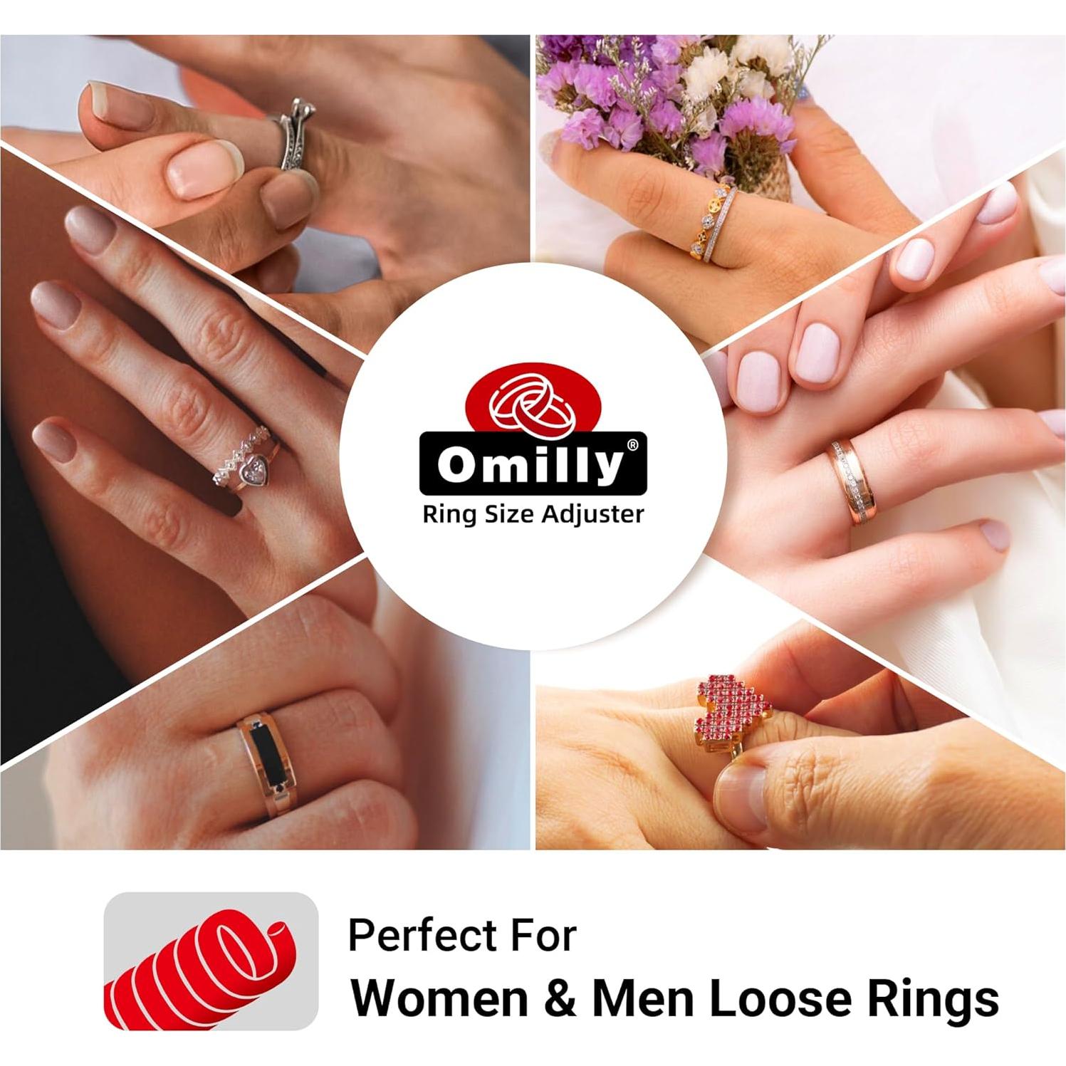 Ajustador de Tamaño de Anillo Omilly - 8 Tamaños Silicona