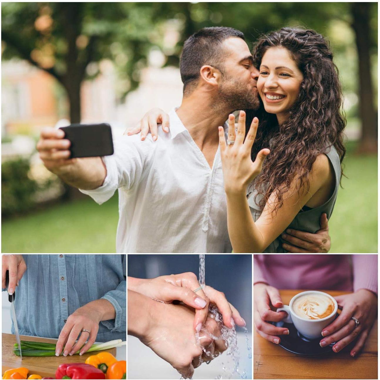 Ajustador de Tamaño de Anillo GWHOLE - Juego de 4 (2mm/3mm)