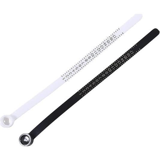 Medidor de Anillos Reutilizable Enyolidimk 1-17 con Lupa