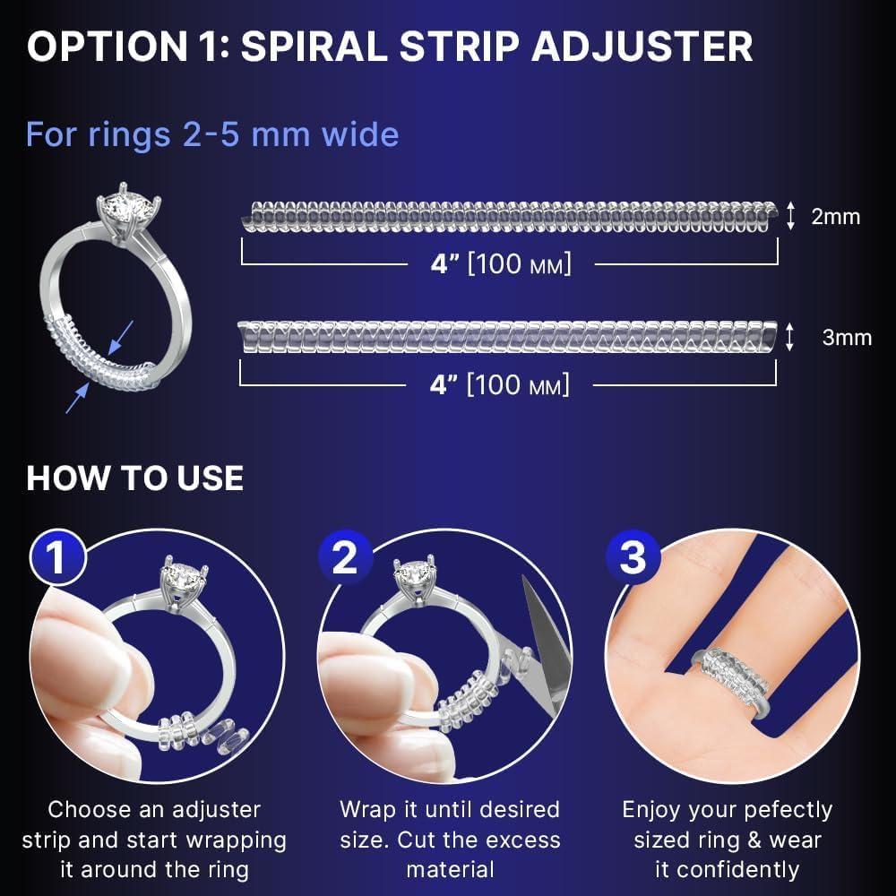 Kit Ajustadores de Anillo TECEUM - 10 Espirales y 6 Protectores