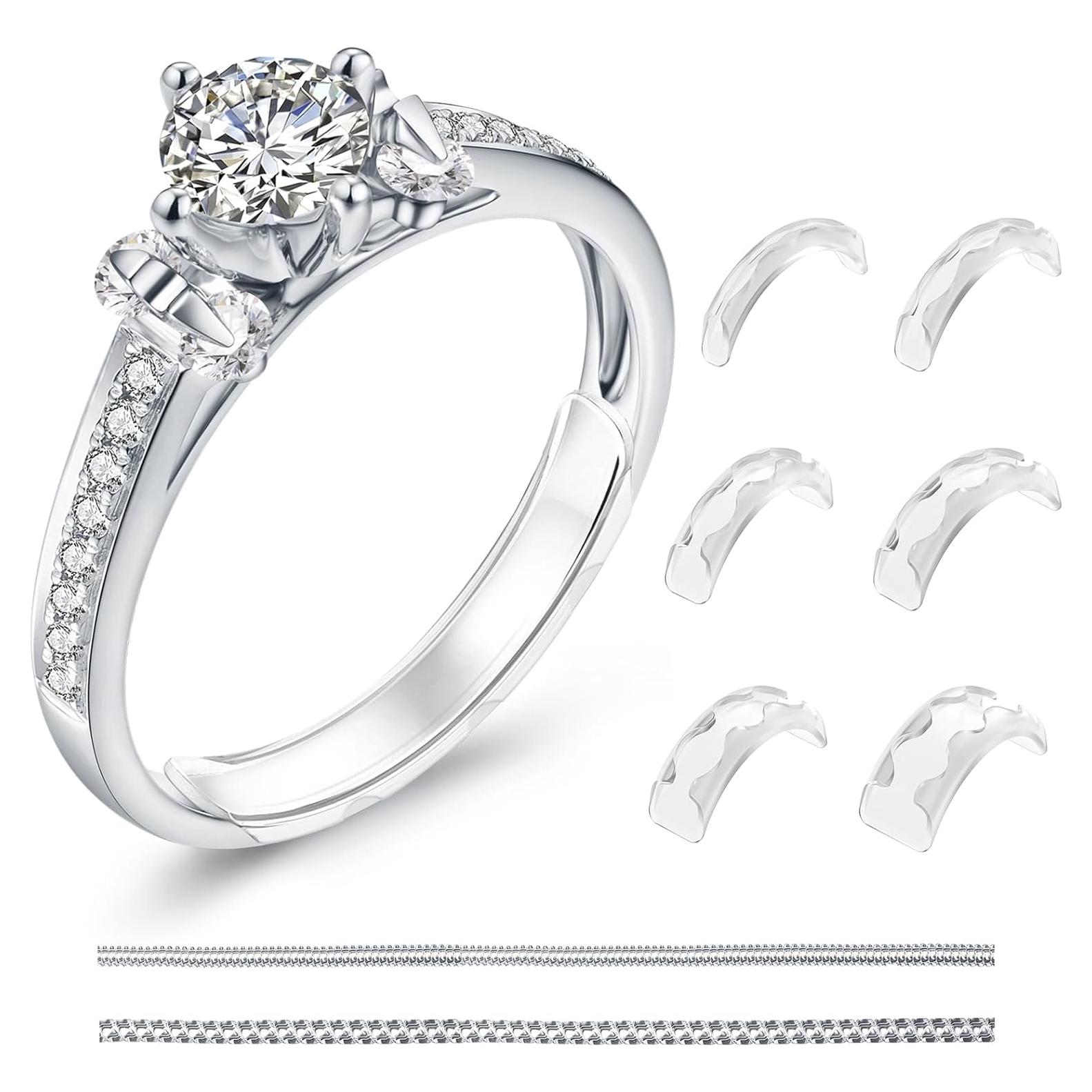 Ajustador de Anillo Invisible Clip 6 Tamaños Unisex