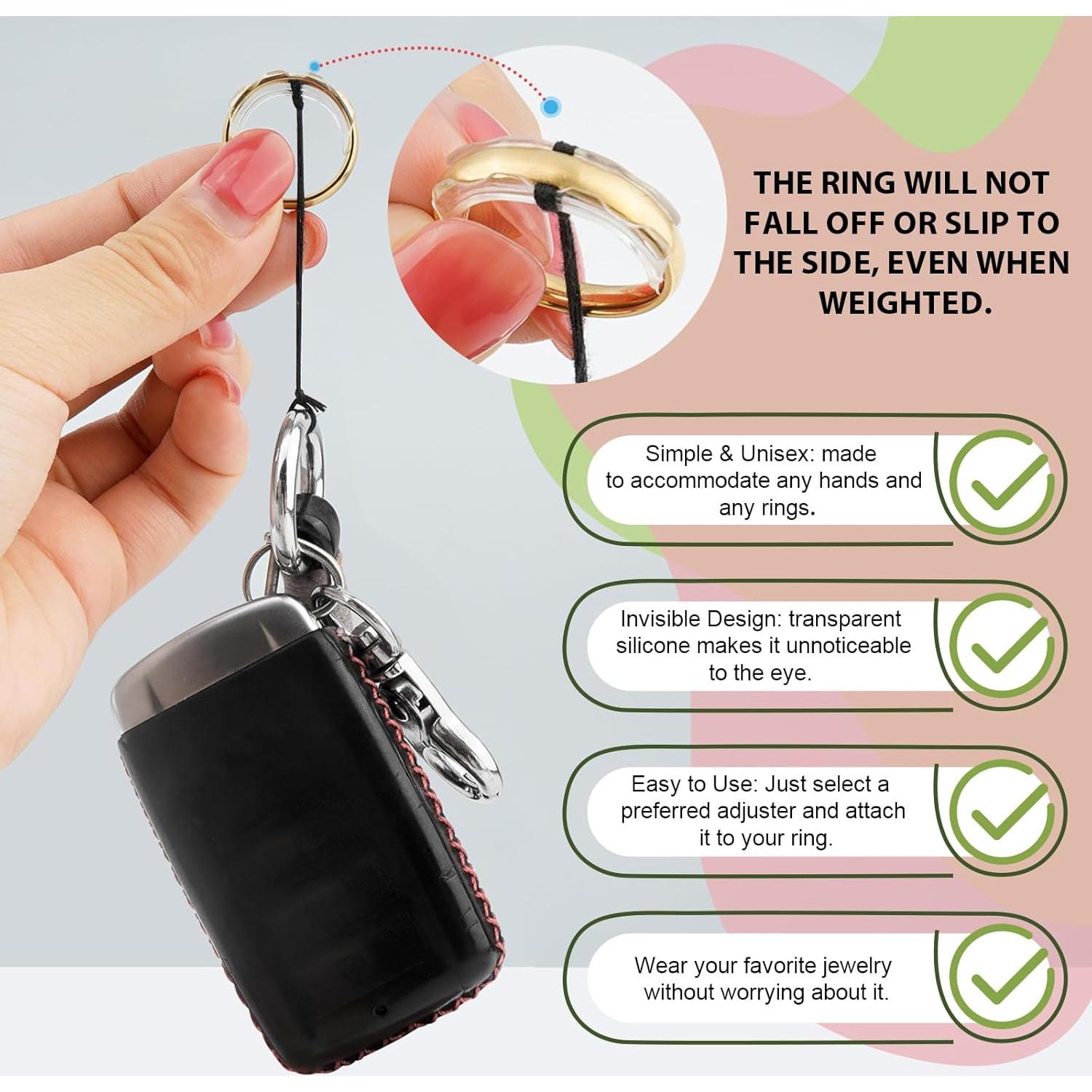 Ajustador de Anillo Invisible Clip 6 Tamaños Unisex