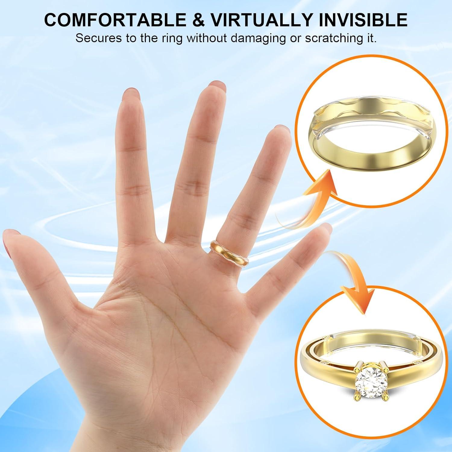 Ajustador de Anillo Invisible Clip 6 Tamaños Unisex