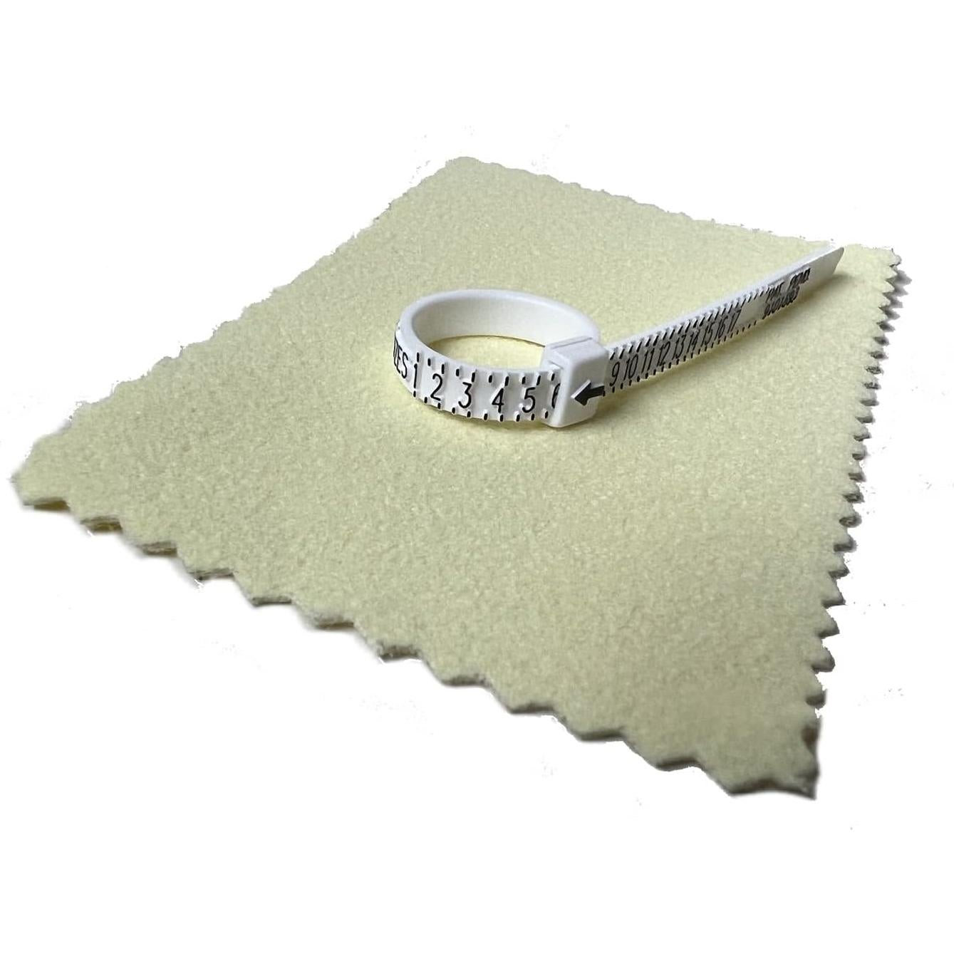 Medidor de Talla de Anillo Toe Rings & Things 1-17 USA