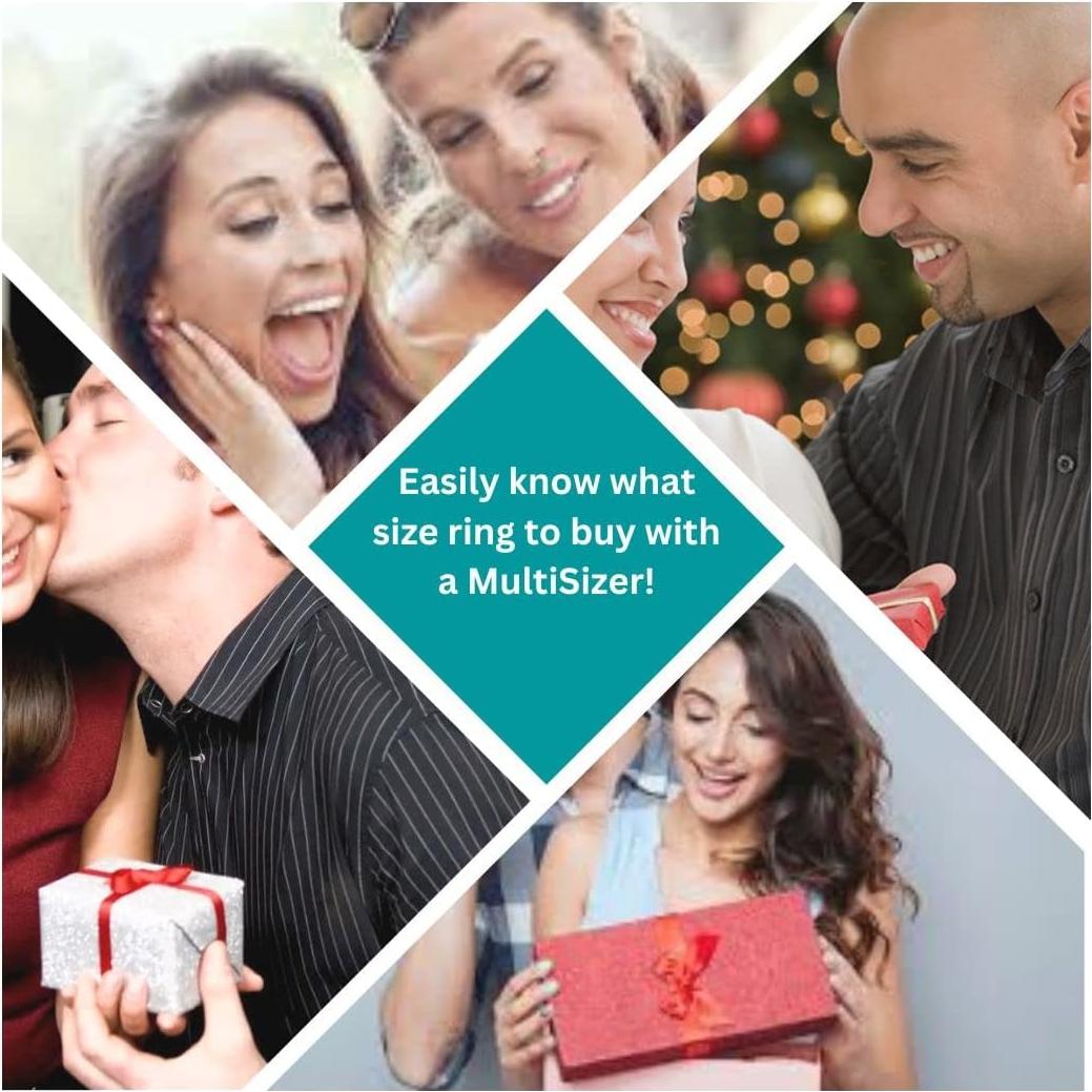 Medidor de Talla de Anillo Toe Rings & Things 1-17 USA