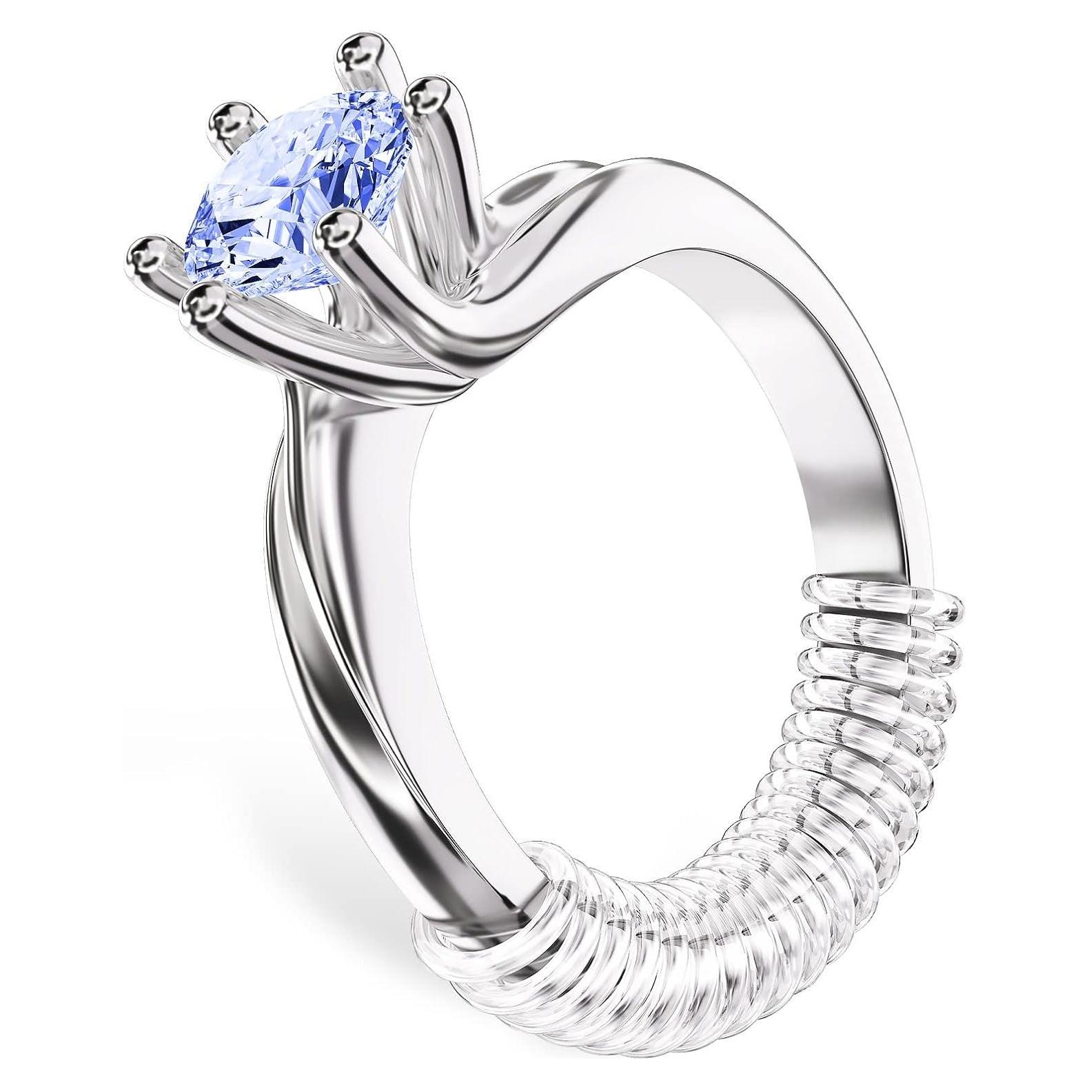 Ajustador de Anillo REIDEA Transparente Antideslizante - 12 Piezas