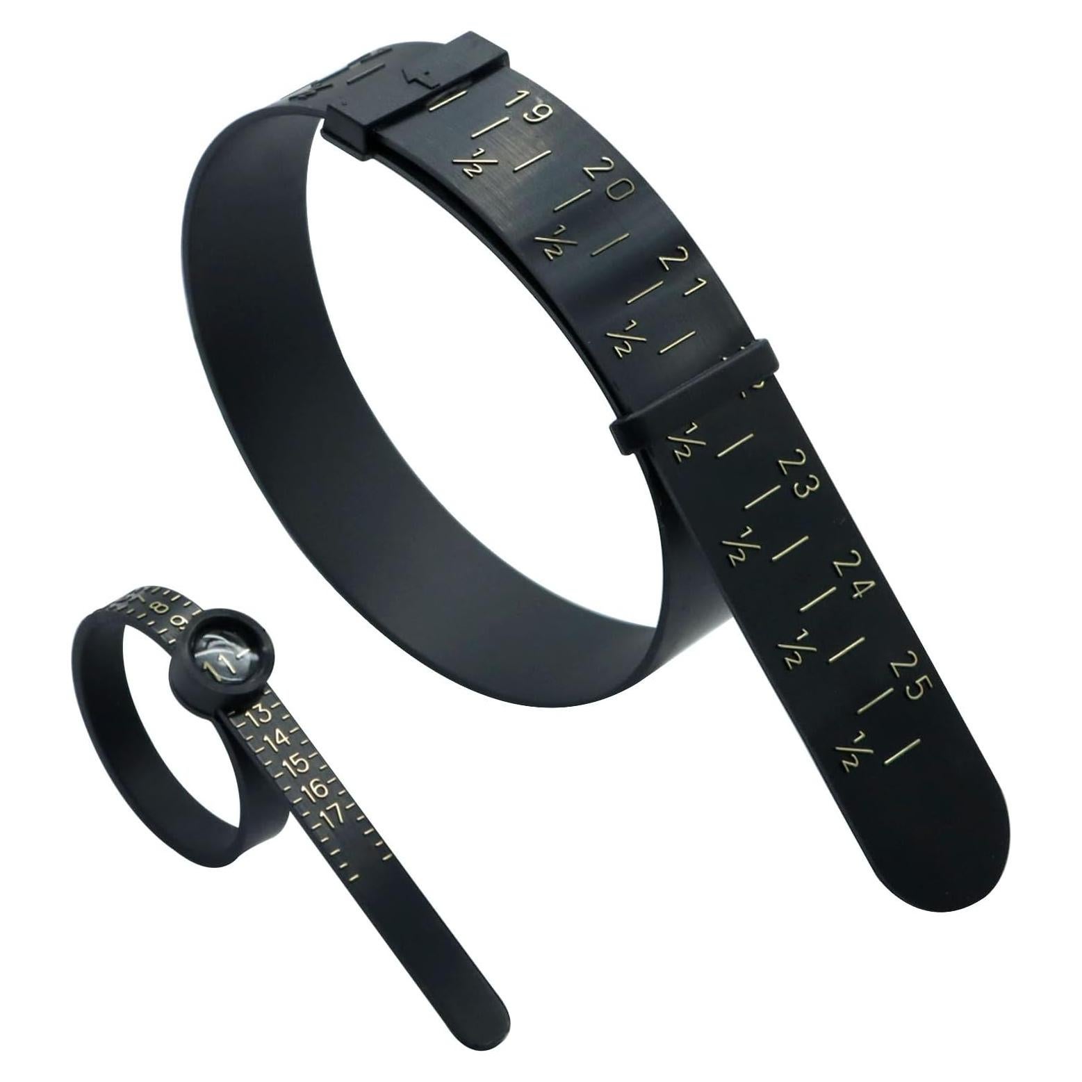 Kit de Medición de Tallas de Anillos y Pulseras Anerwarm