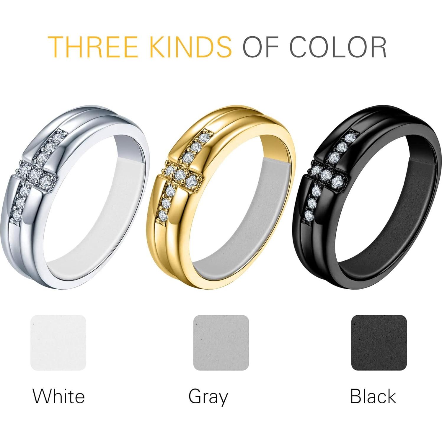 Ajustador de Tamaño de Anillo Likimar 9 Piezas para Anillos Anchos