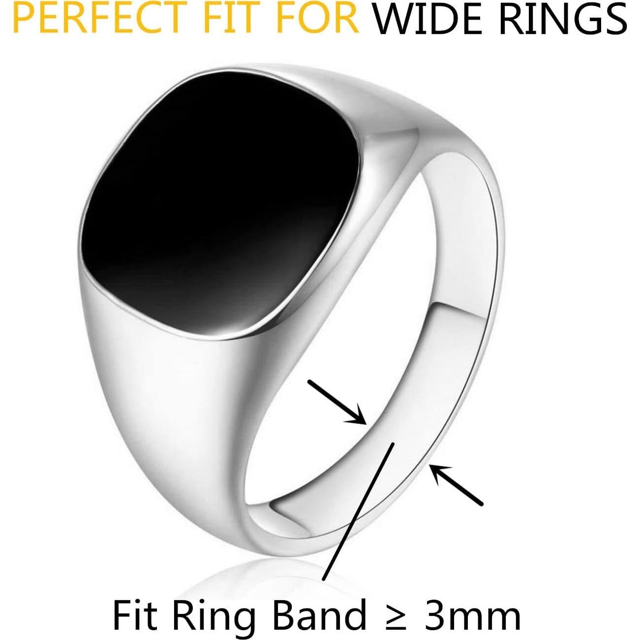 Ajustador de Tamaño de Anillo Likimar 9 Piezas para Anillos Anchos