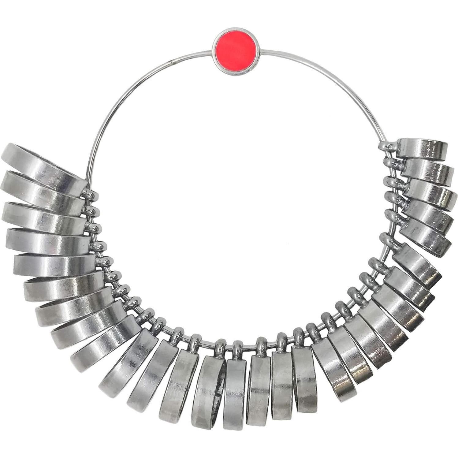 Kit de Medición de Anillos de Metal Banda Ancha Rosenthal 1-16