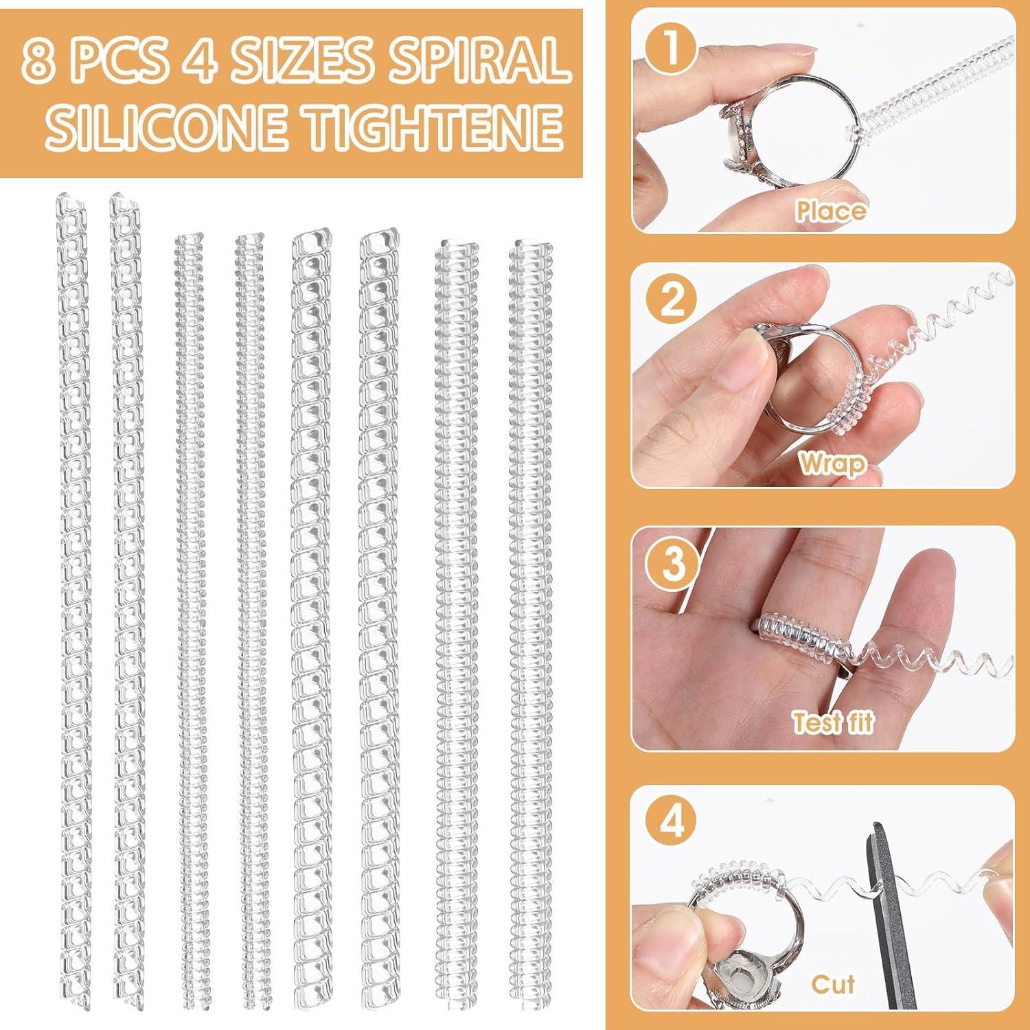 Juego de Ajustadores de Tamaño de Anillo WY LIGHTING 17 Pcs