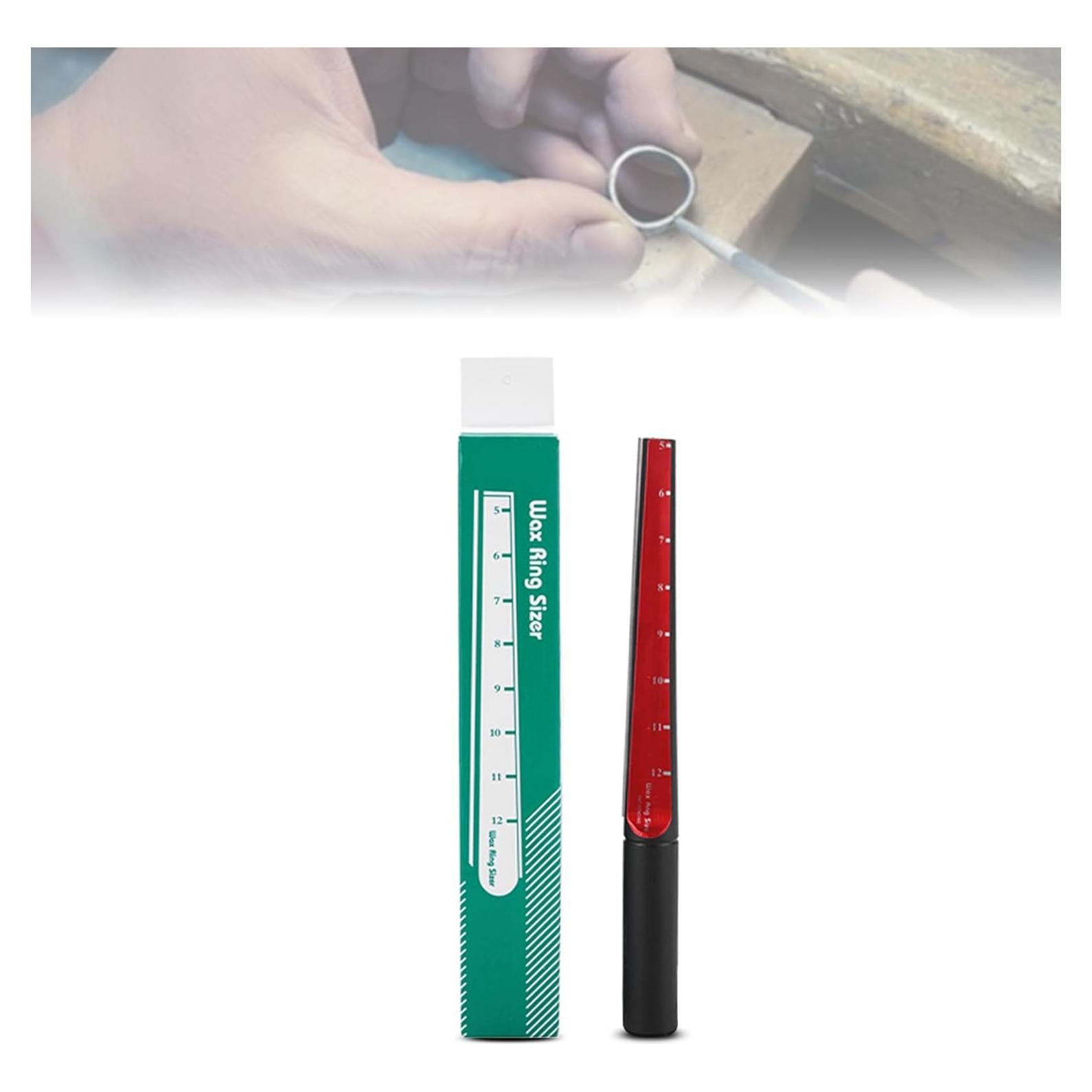 Varilla Medidora de Cera EIMSOAH con Cuchilla de Acero 24x4x4cm