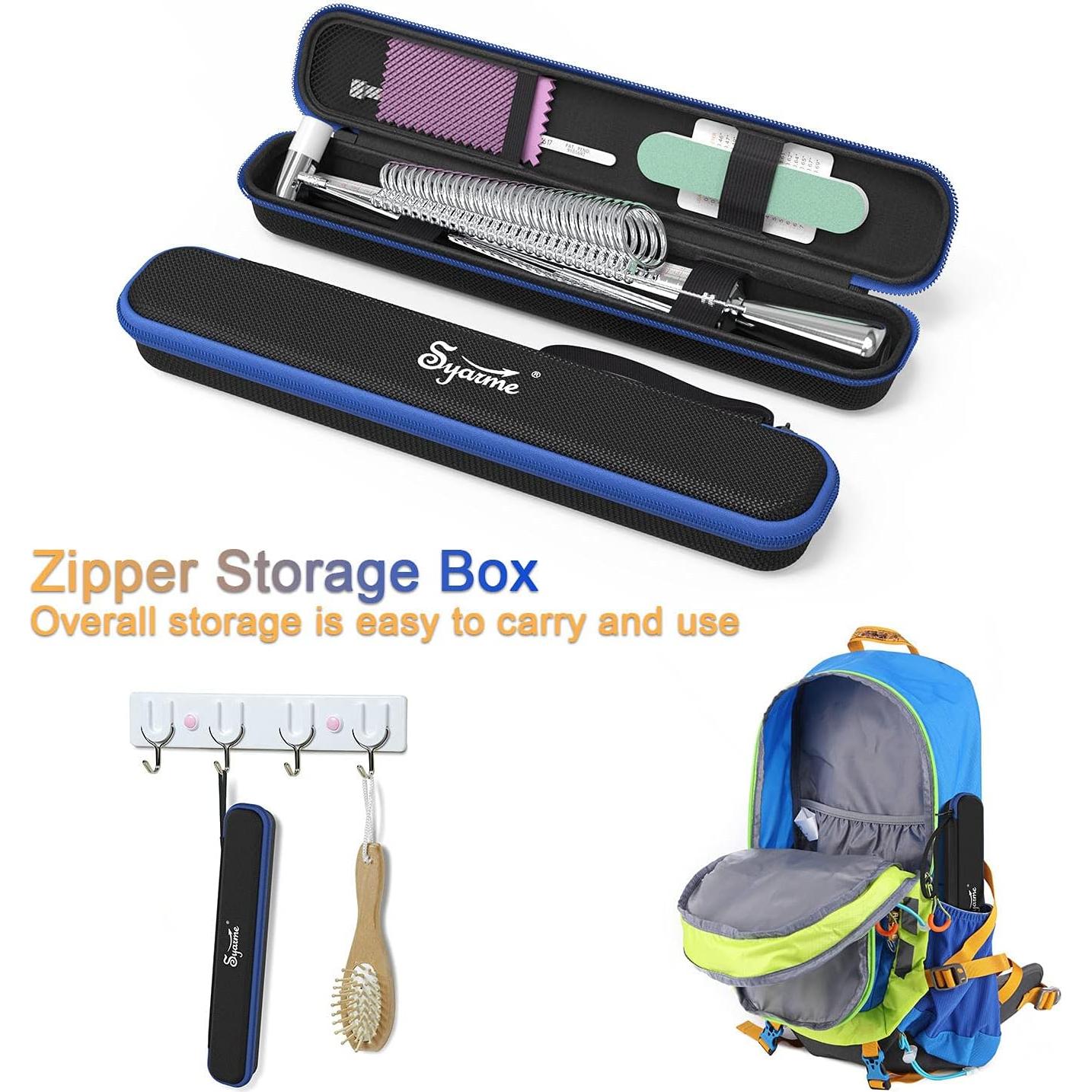 Herramienta de Medición de Talla de Anillo Syarme 0-13 con Caja