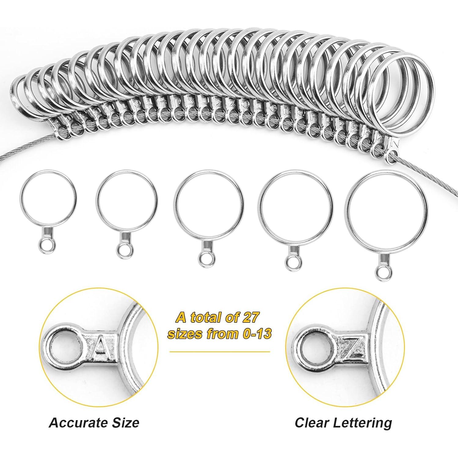 Kit de Medición de Tamaño de Anillo GAXPAK 0-13 Acero Inoxidable
