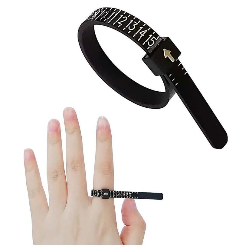 Herramienta de Medición de Tamaño de Anillo Diamond Domain 3-12