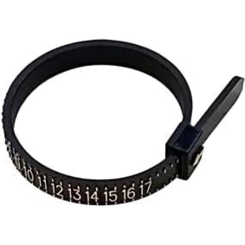 Herramienta de Medición de Tamaño de Anillo Diamond Domain 3-12