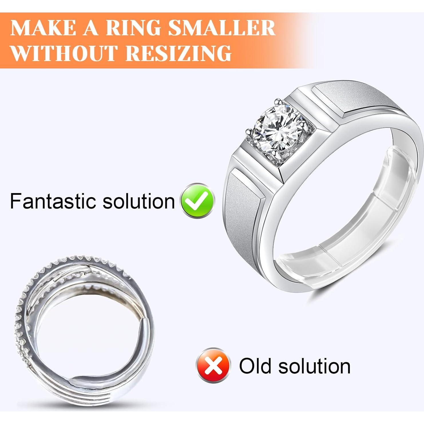 Ajustador de Talla de Anillo Coopache - 14 Piezas, Silicona