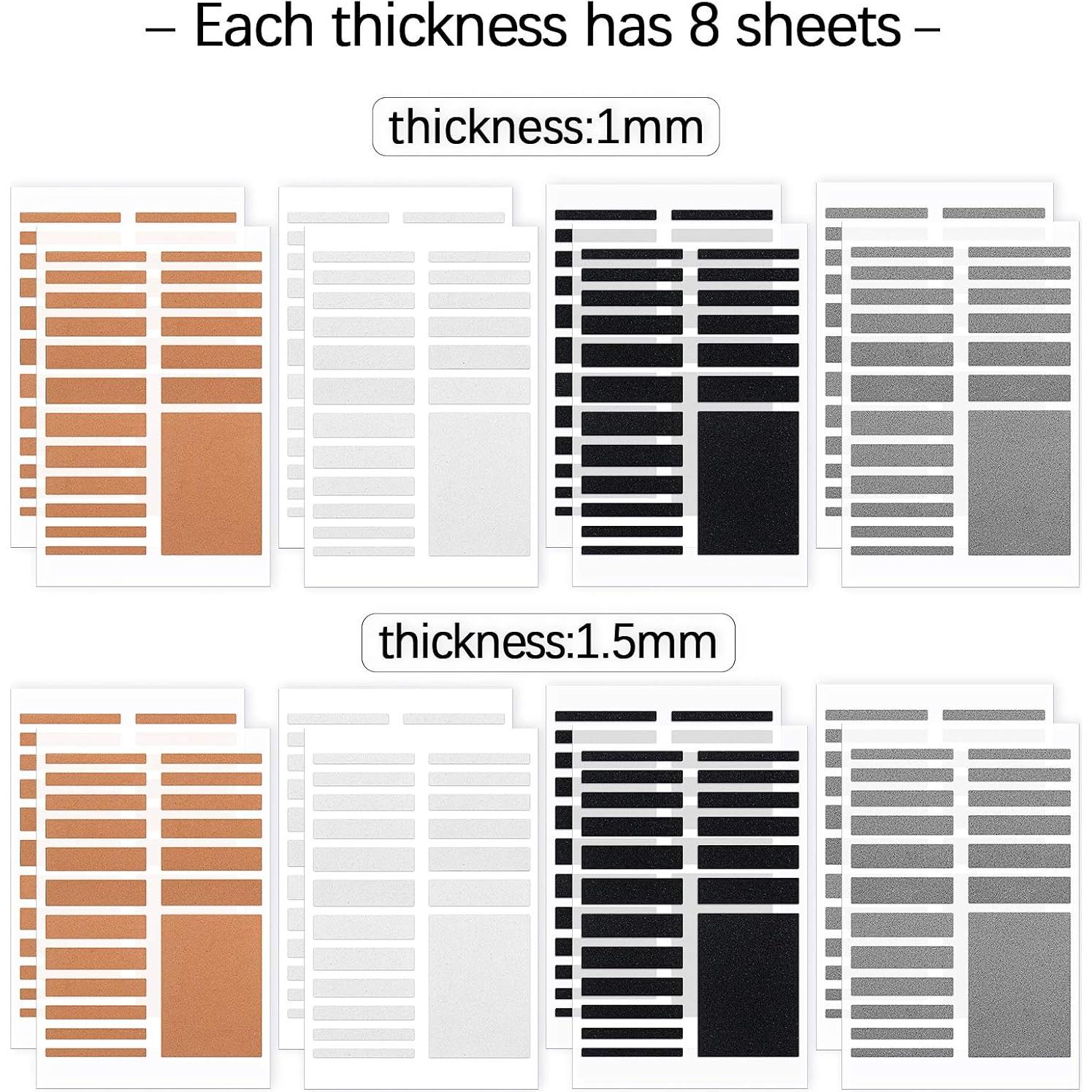 Ajustador de Tamaño de Anillo Invisible Zonon - 16 Hojas + 2 Piezas