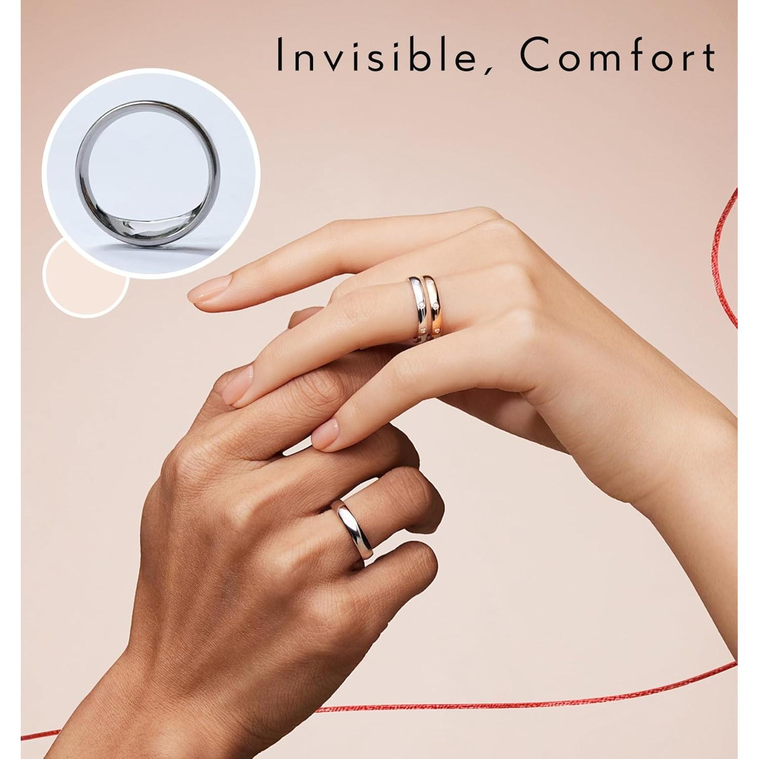 CIZULFY Kit Ajustador de Talla de Anillo Invisible 10g