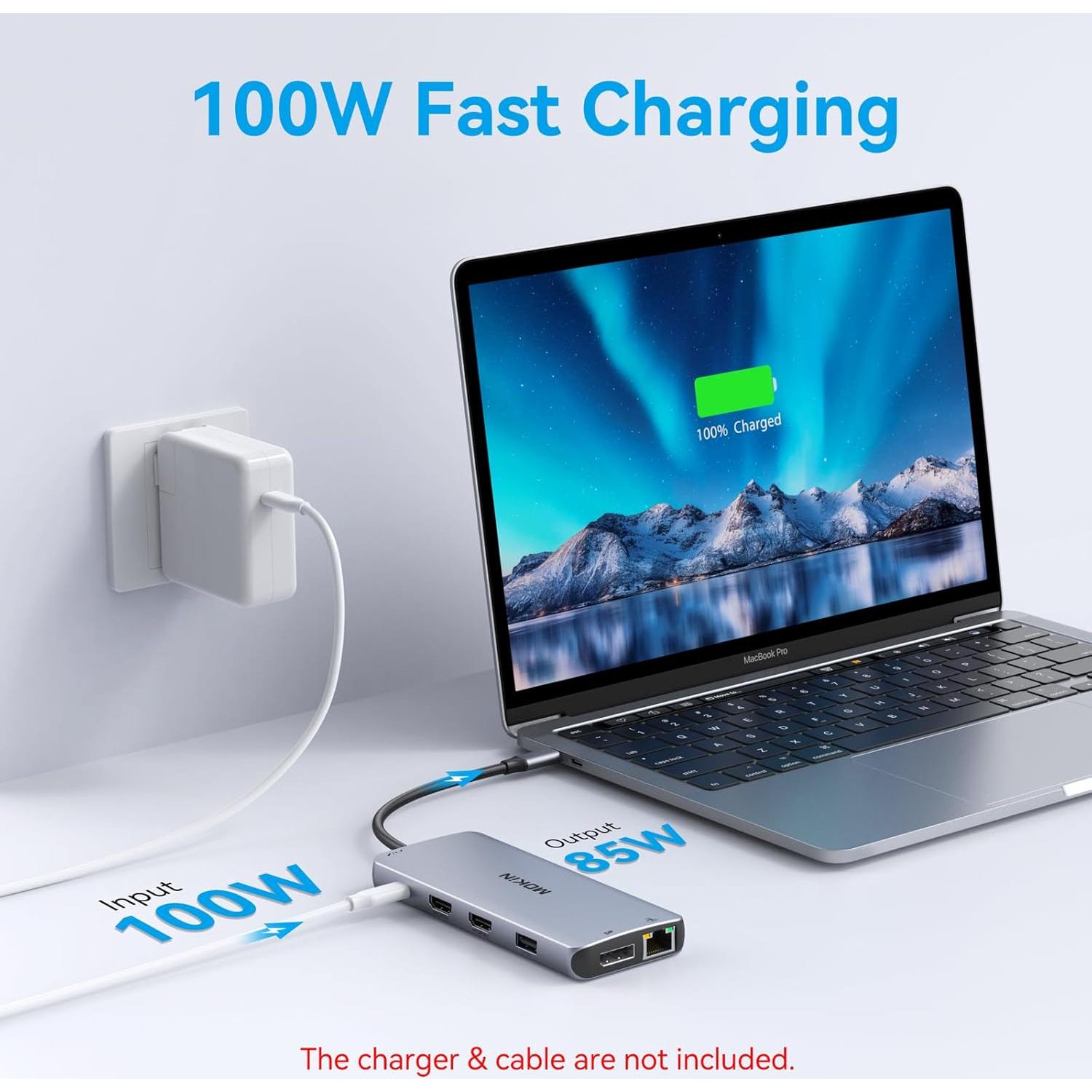 Estación de Acoplamiento USB C 12 en 1 C-Smartlink 4K HDMI