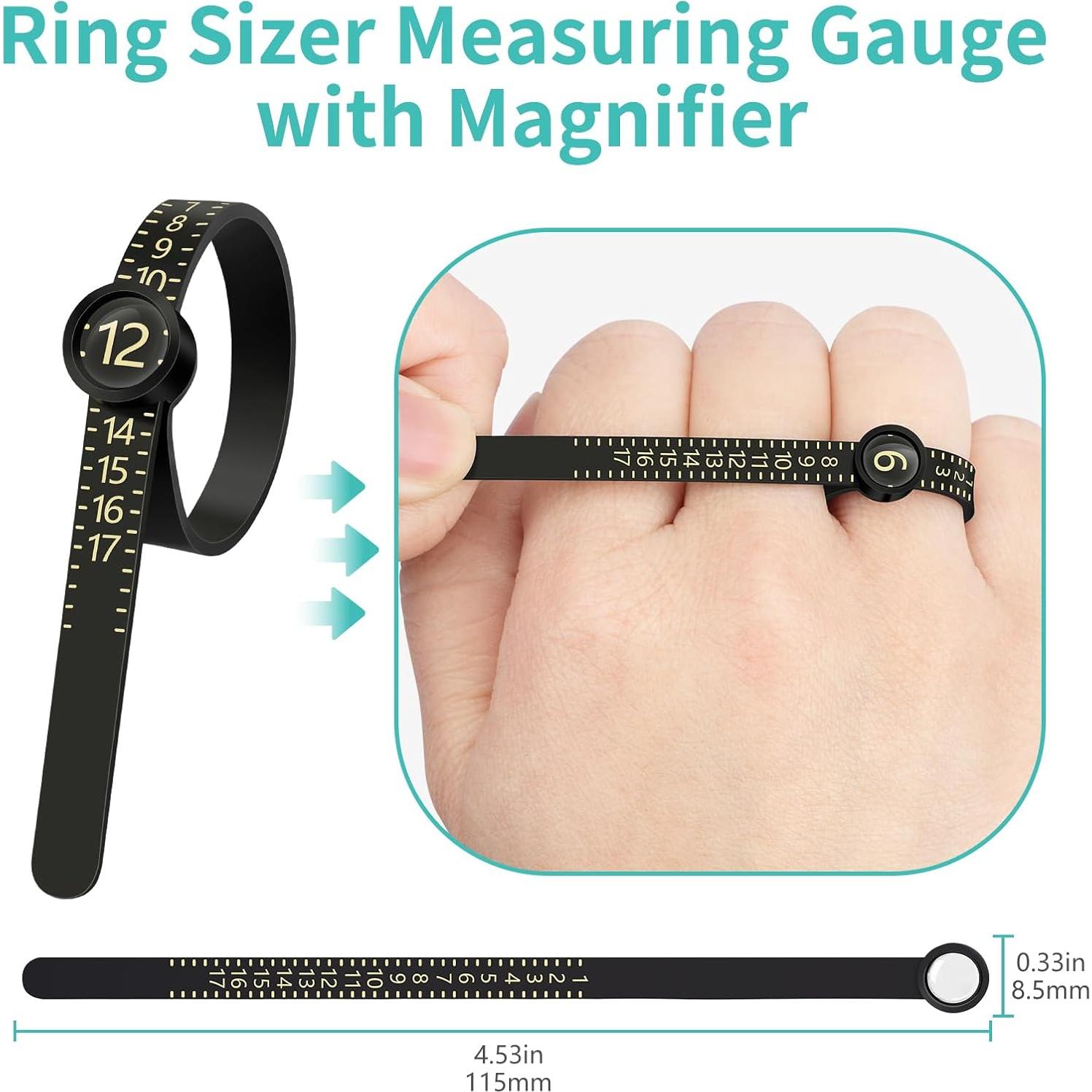 Ajustadores de Anillos Ottemax, Paquete de 16, 8 Tamaños