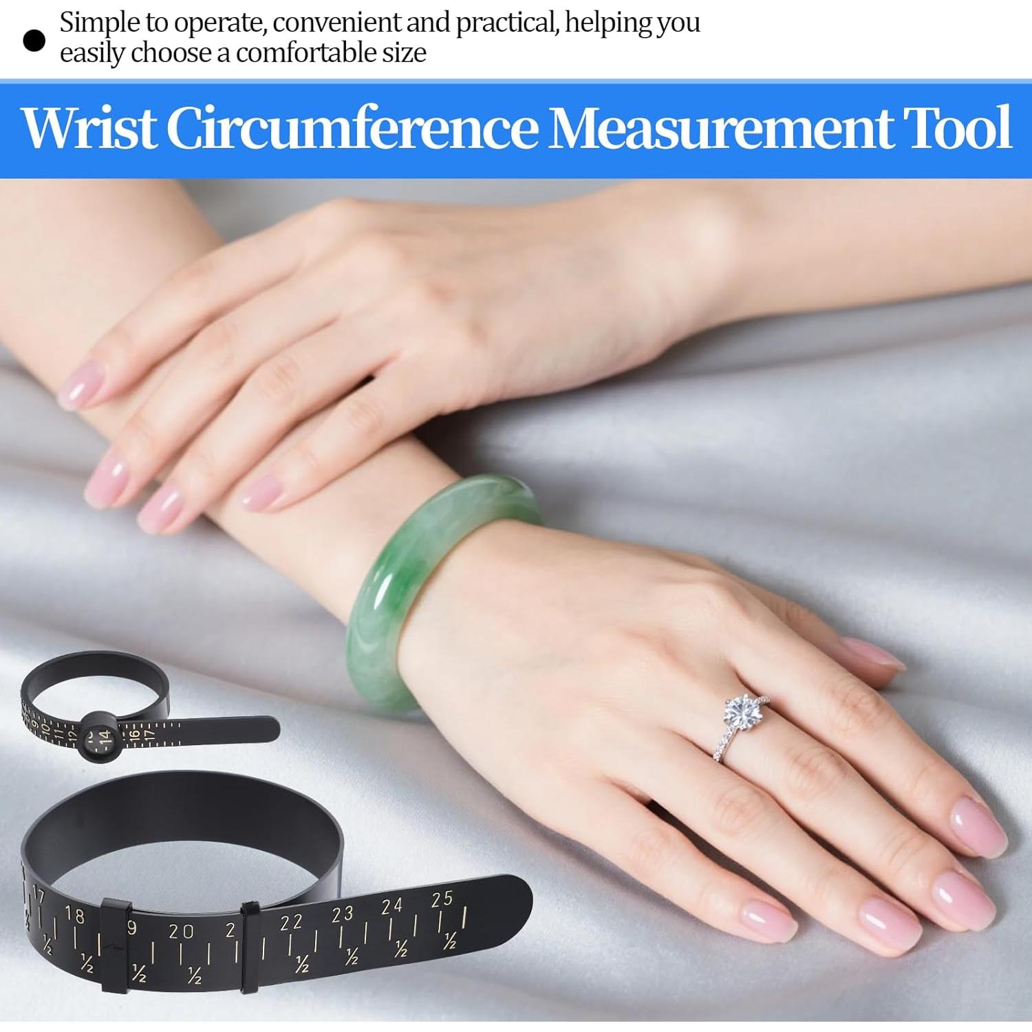 Juego de Medición de Tamaño de Anillo y Pulsera JIYIN 6 Pcs