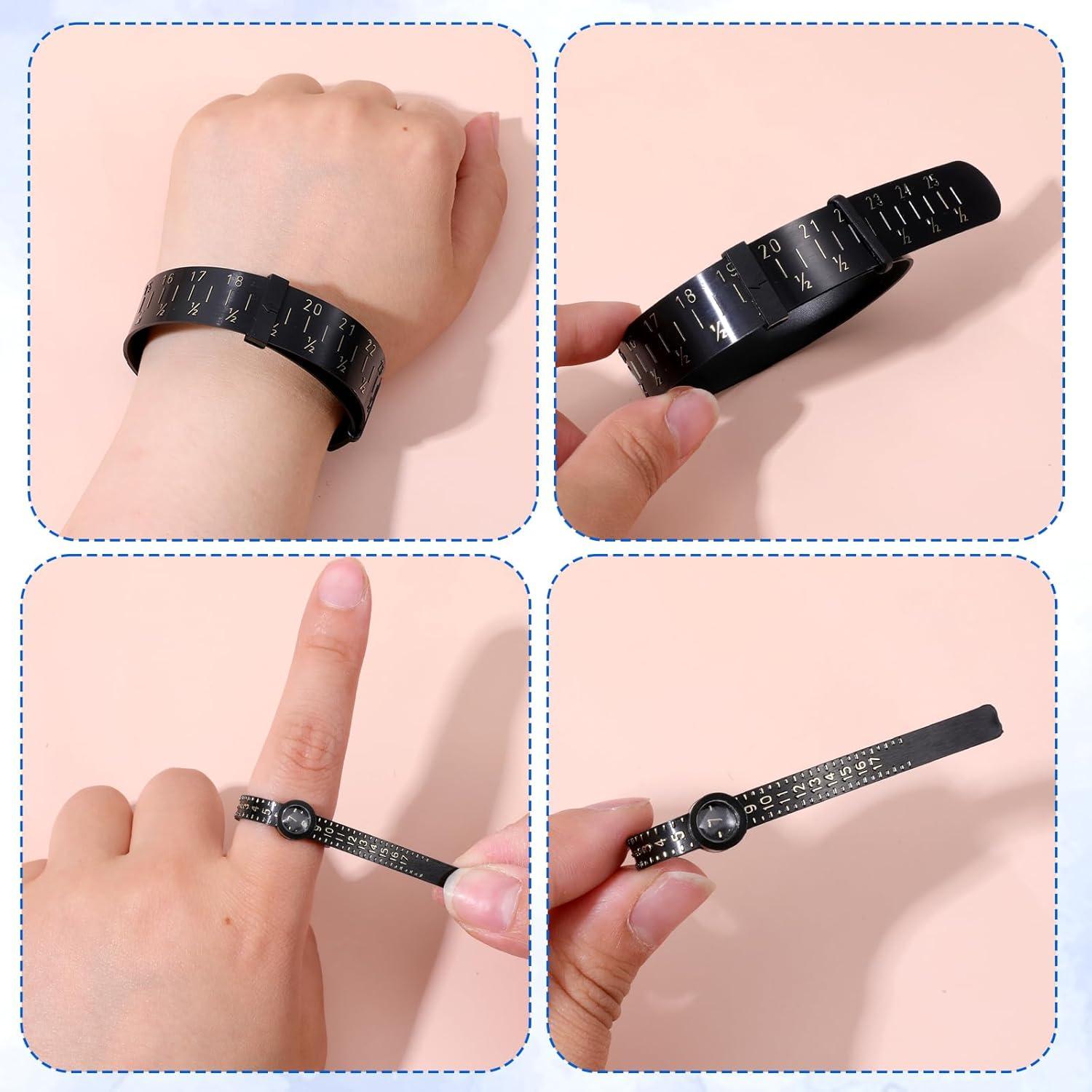 Juego de Medición de Tamaño de Anillo y Pulsera JIYIN 6 Pcs