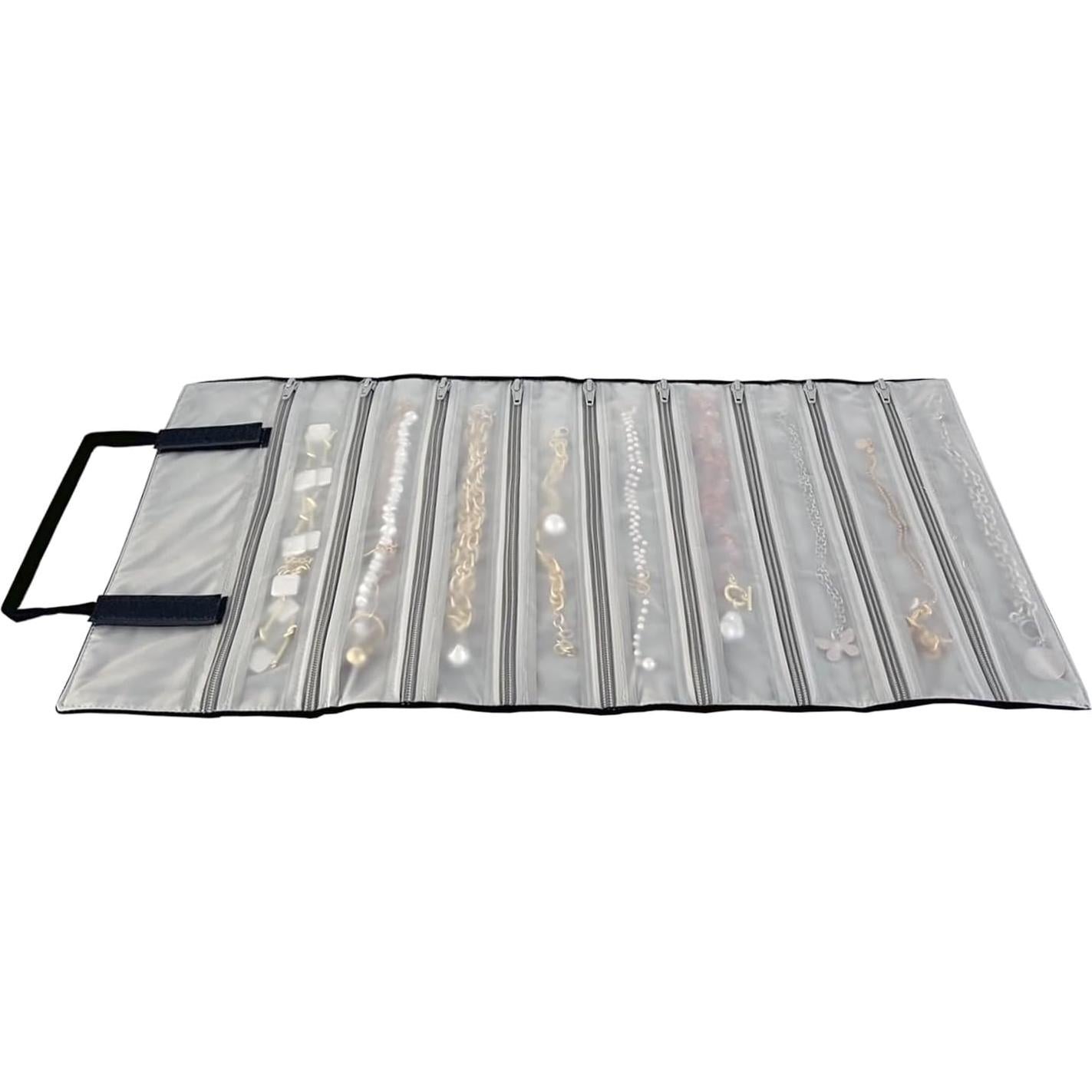 Estuche de Viaje Joyería UnionPlus Terciopelo 9 Rejillas