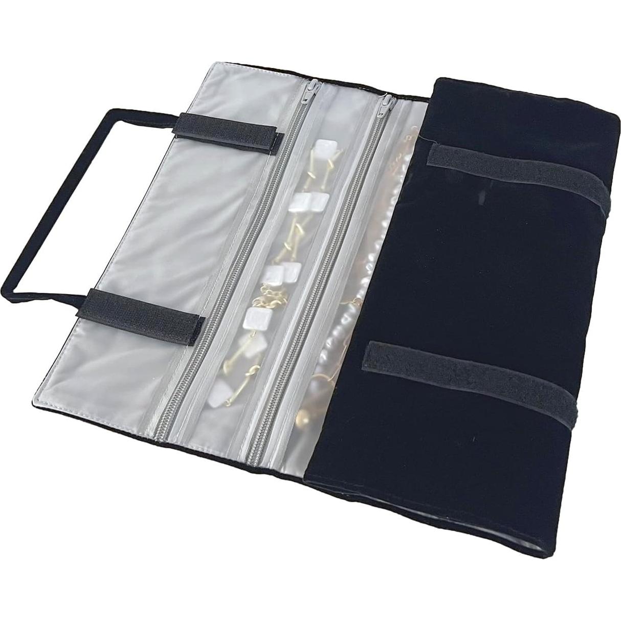 Estuche de Viaje Joyería UnionPlus Terciopelo 9 Rejillas