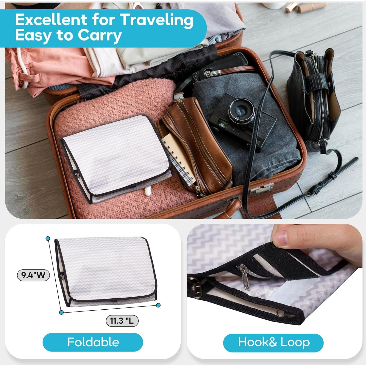 Organizador de Joyería Colgante MISSLO Plegable 14 Compartimentos