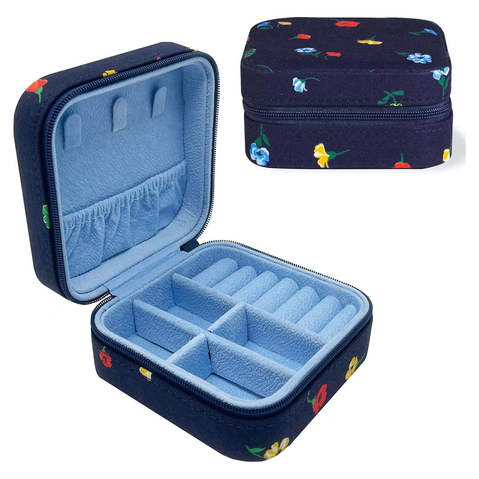 Estuche de Joyería de Viaje Kate Spade Floral 10.2x10.2cm