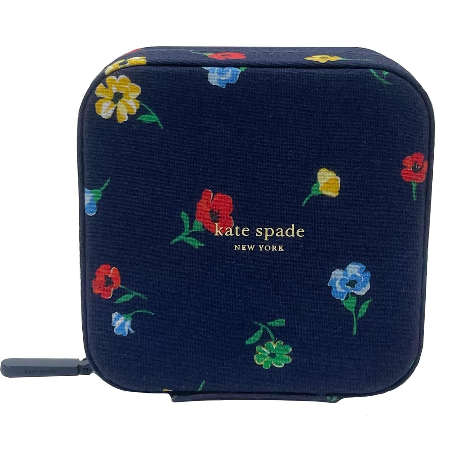 Estuche de Joyería de Viaje Kate Spade Floral 10.2x10.2cm