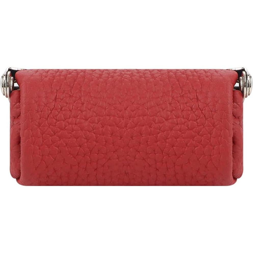 Monedero de Cuero Genuino Royal Bagger Rosa Compacto