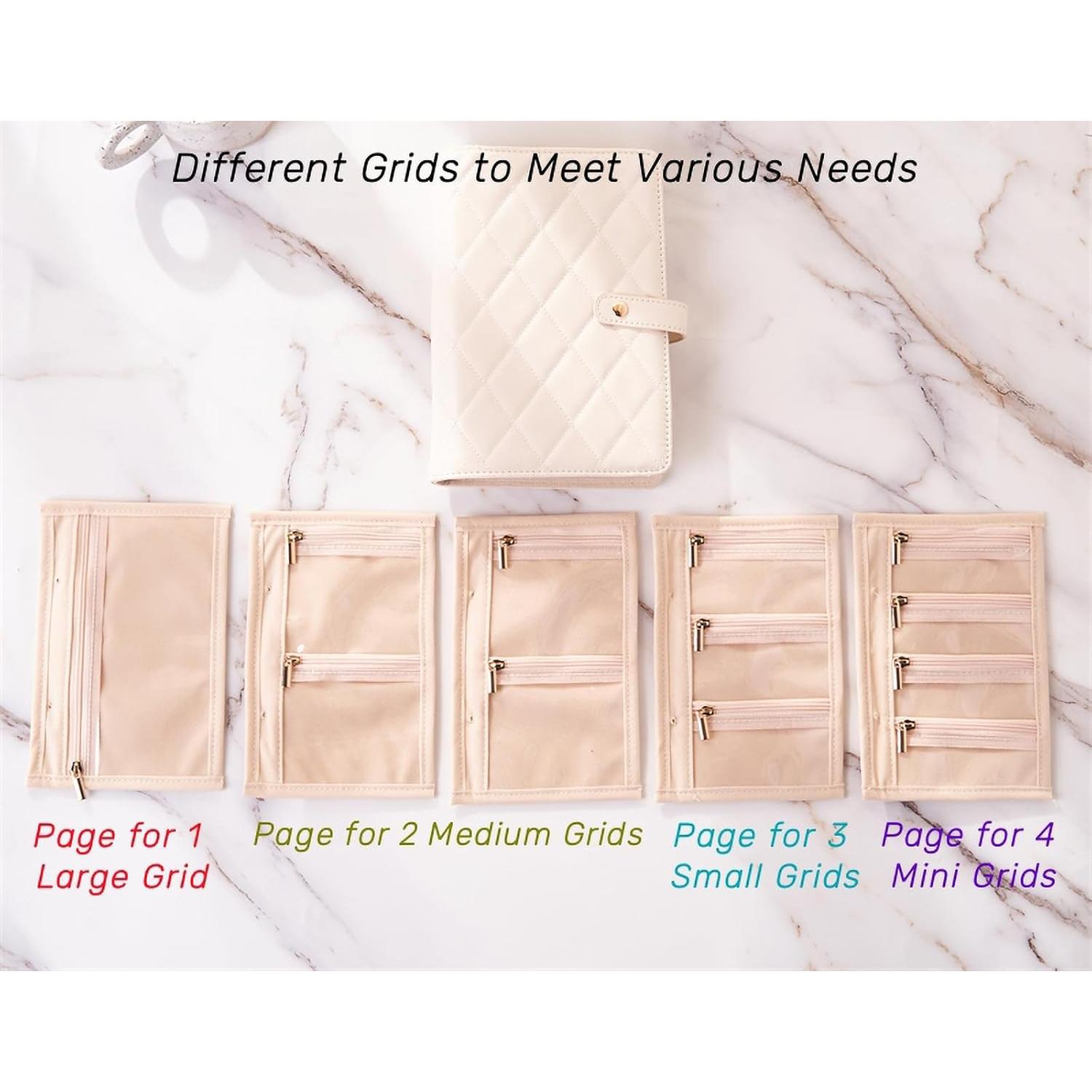 Organizador de Joyería de Viaje DOXINGKAI 17.2x4.3x21.8cm